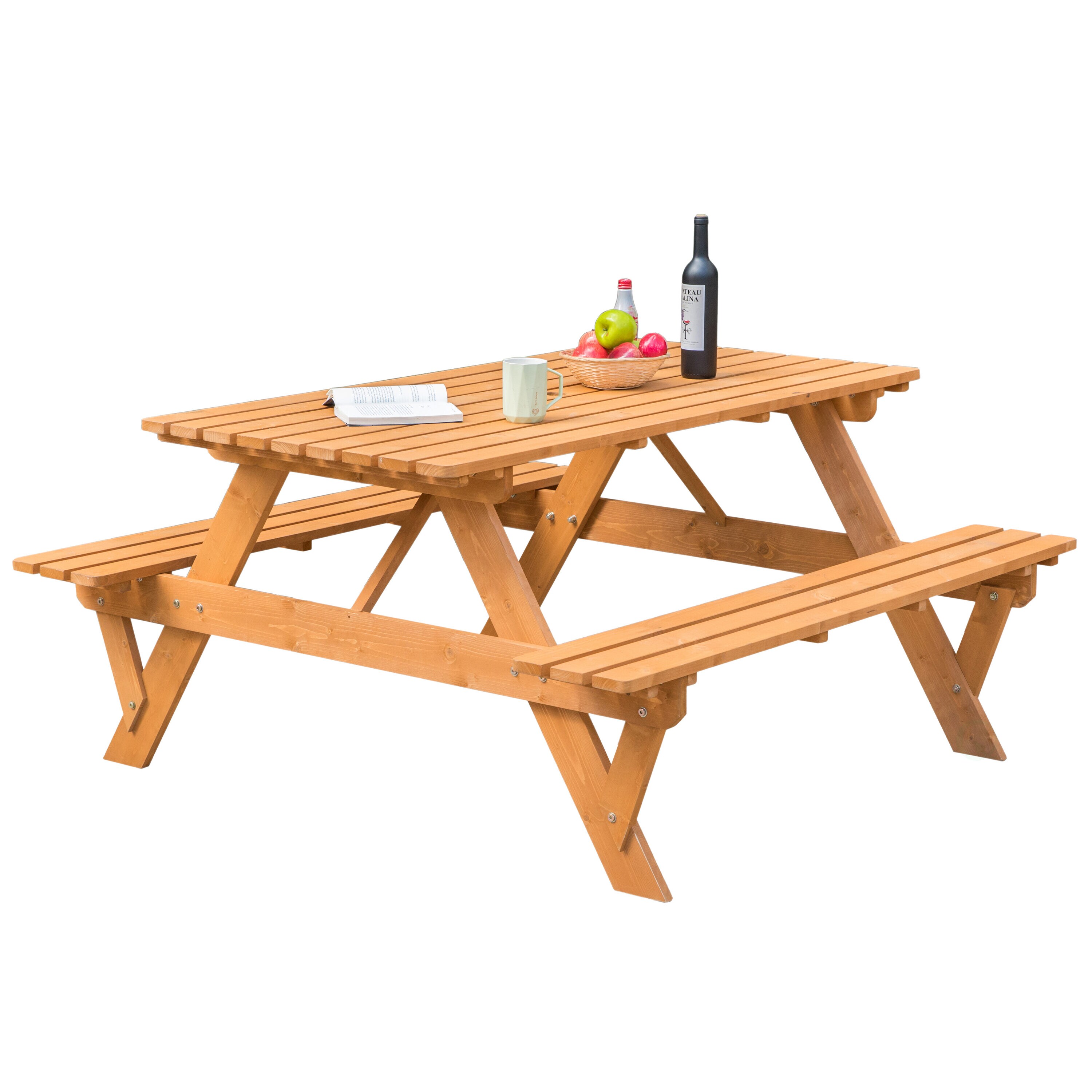 Gardenised QI004434.ST Picnic-Tables - View #9