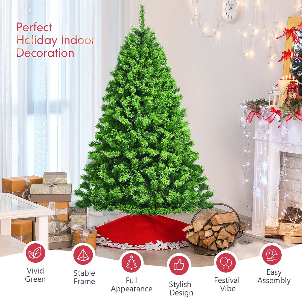 WELLFOR CM-HJY-23575 Artificial-Christmas-Trees - View #6