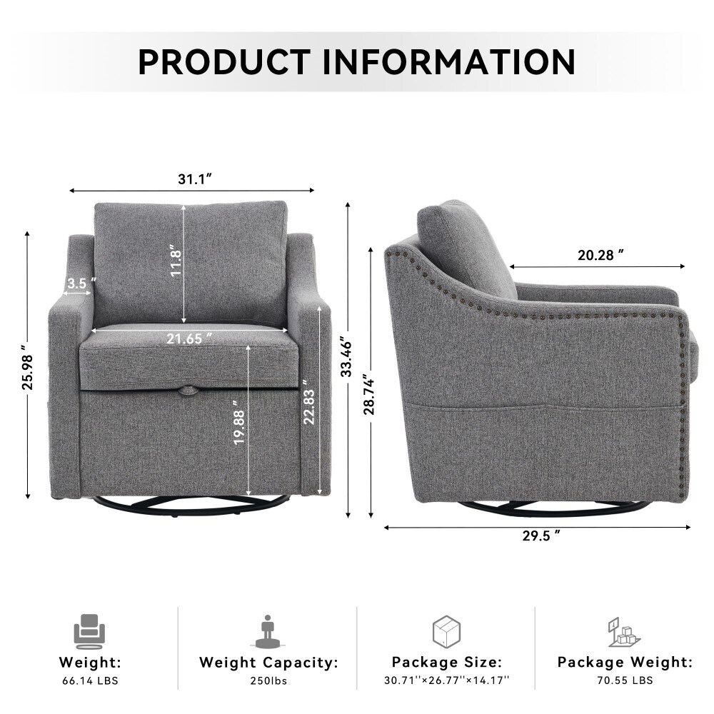 Clihome CMCH-759PI Sofas-Loveseats - View #13