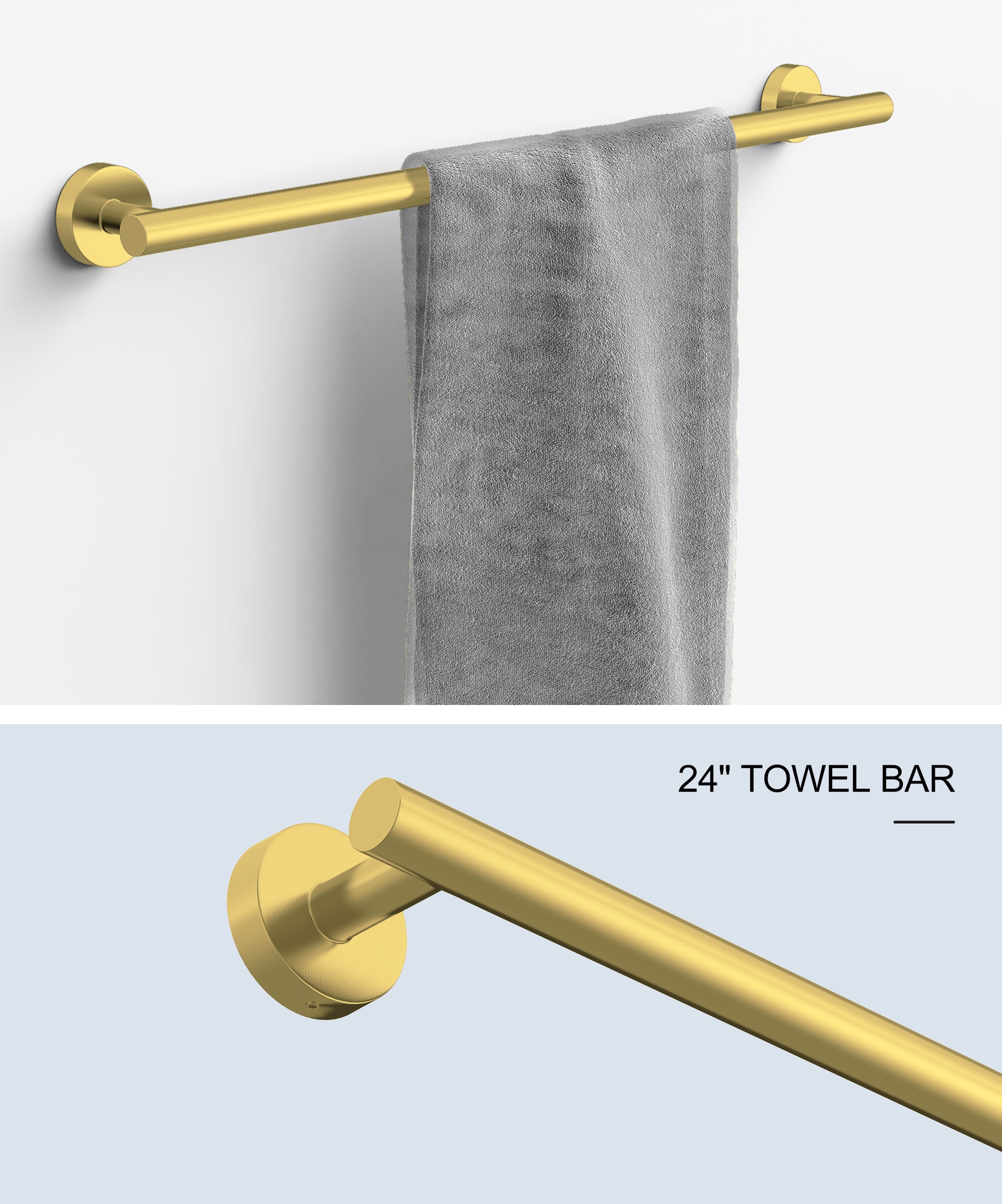 BWE A-91020-BG Decorative-Bath-Hardware-Kits - View #3