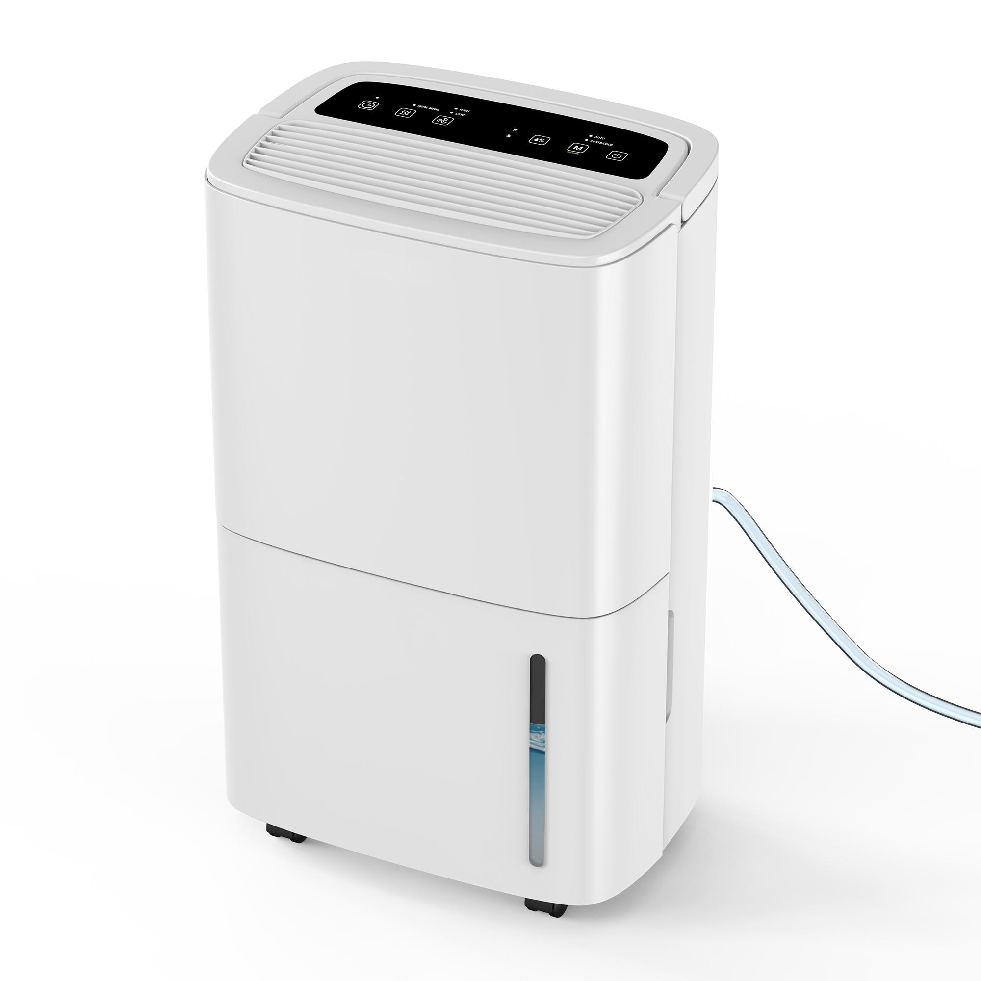 Elexnux 150 pt. Dehumidifier with Pump (For Rooms 3001+ sq. ft) For Basements, Bathrooms, Crawlspaces, in White #LW-UDZ1-150P/P