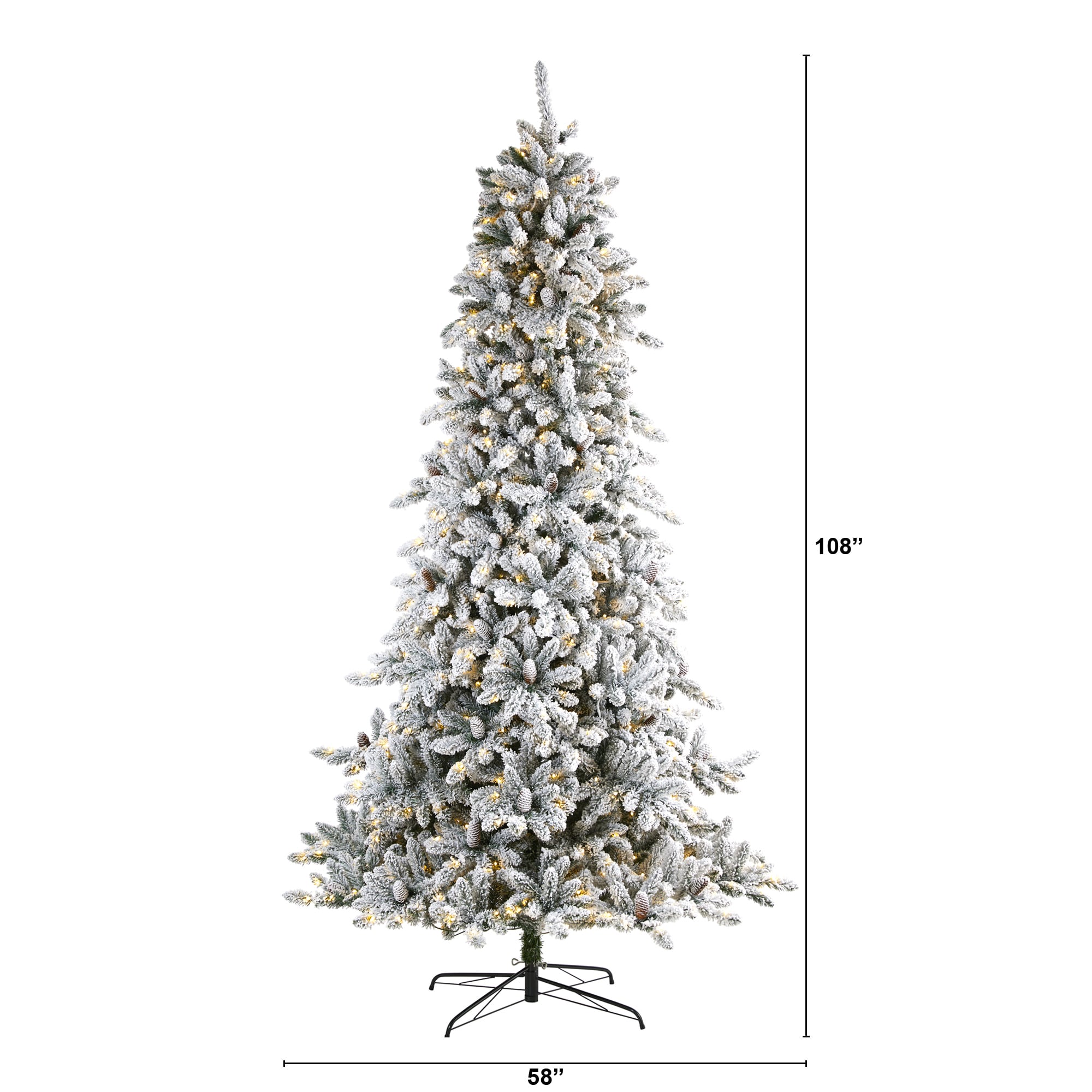 Nearly Natural T1614 Artificial-Christmas-Trees - View #3