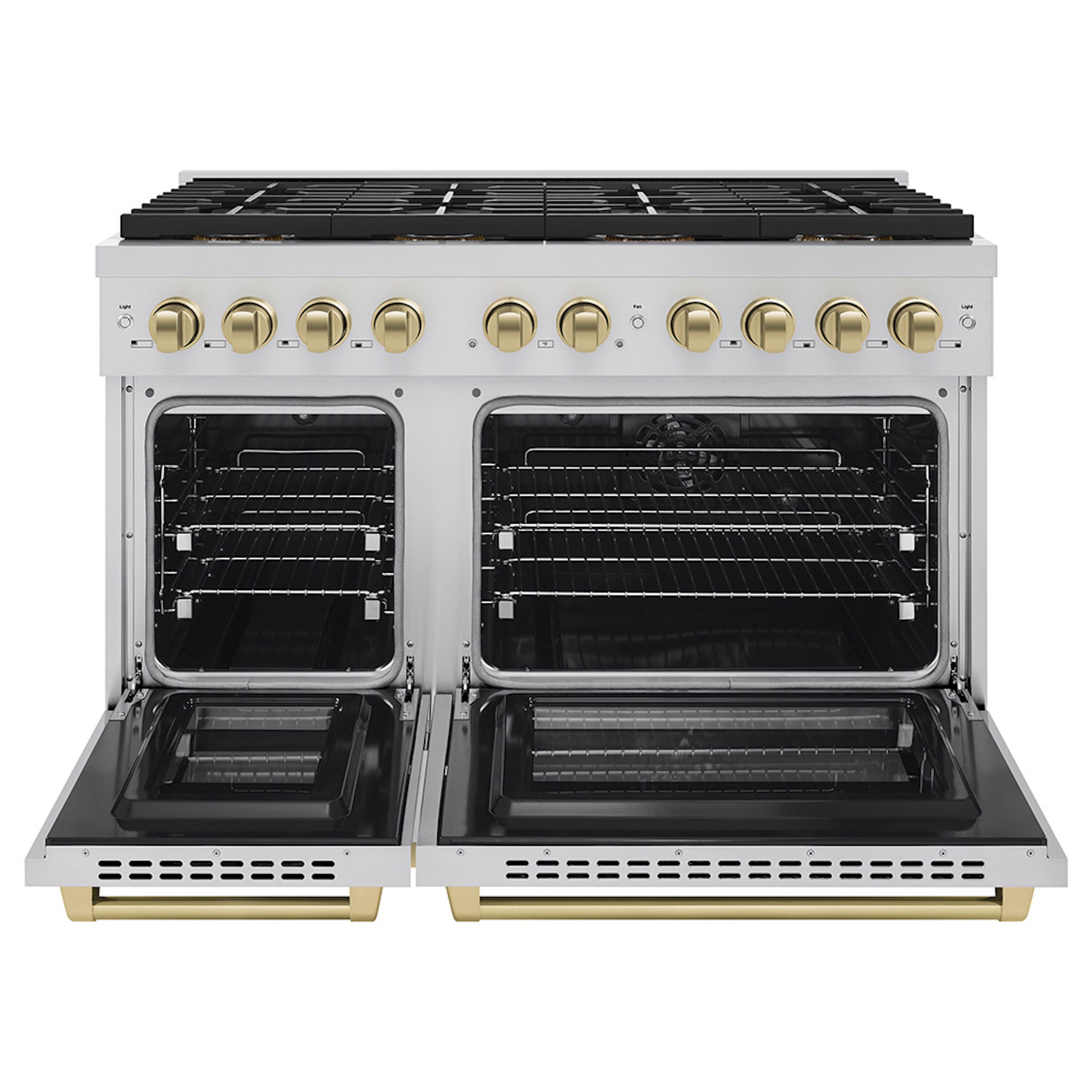 ZLINE KITCHEN & BATH PSDRZ-48-CB Double-Dual-Fuel-Ranges - View #6