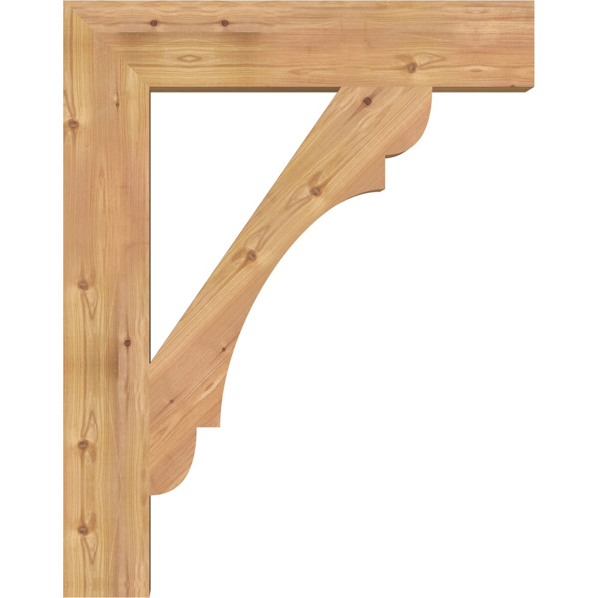 Ekena Millwork BKT06X30X38OLY05SWR Exterior-Brackets-Braces - View #3