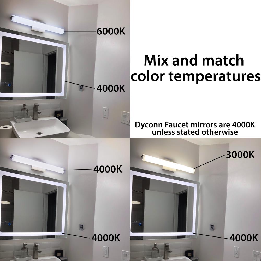 Dyconn Faucet M09AT4836W Framed-Bath-Mirrors - View #5