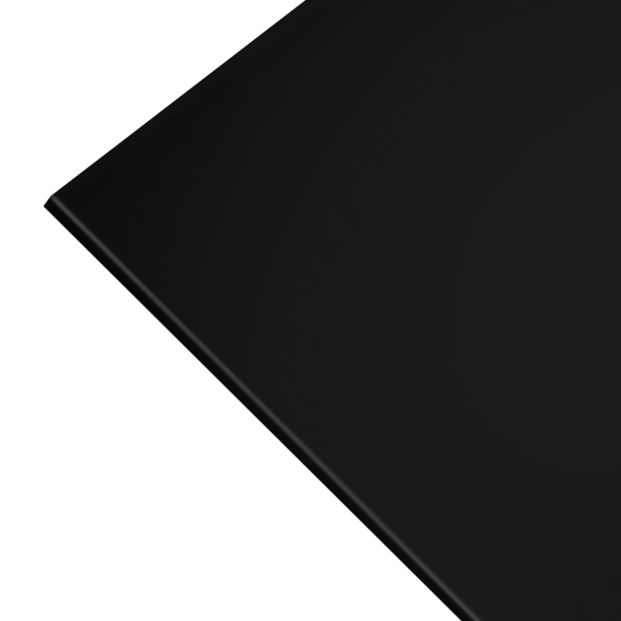 VYCOM HDPEBKRG2214896 CORRTEC 0.22-in T x 48-in W x 96-in L Black Plastic Sheet