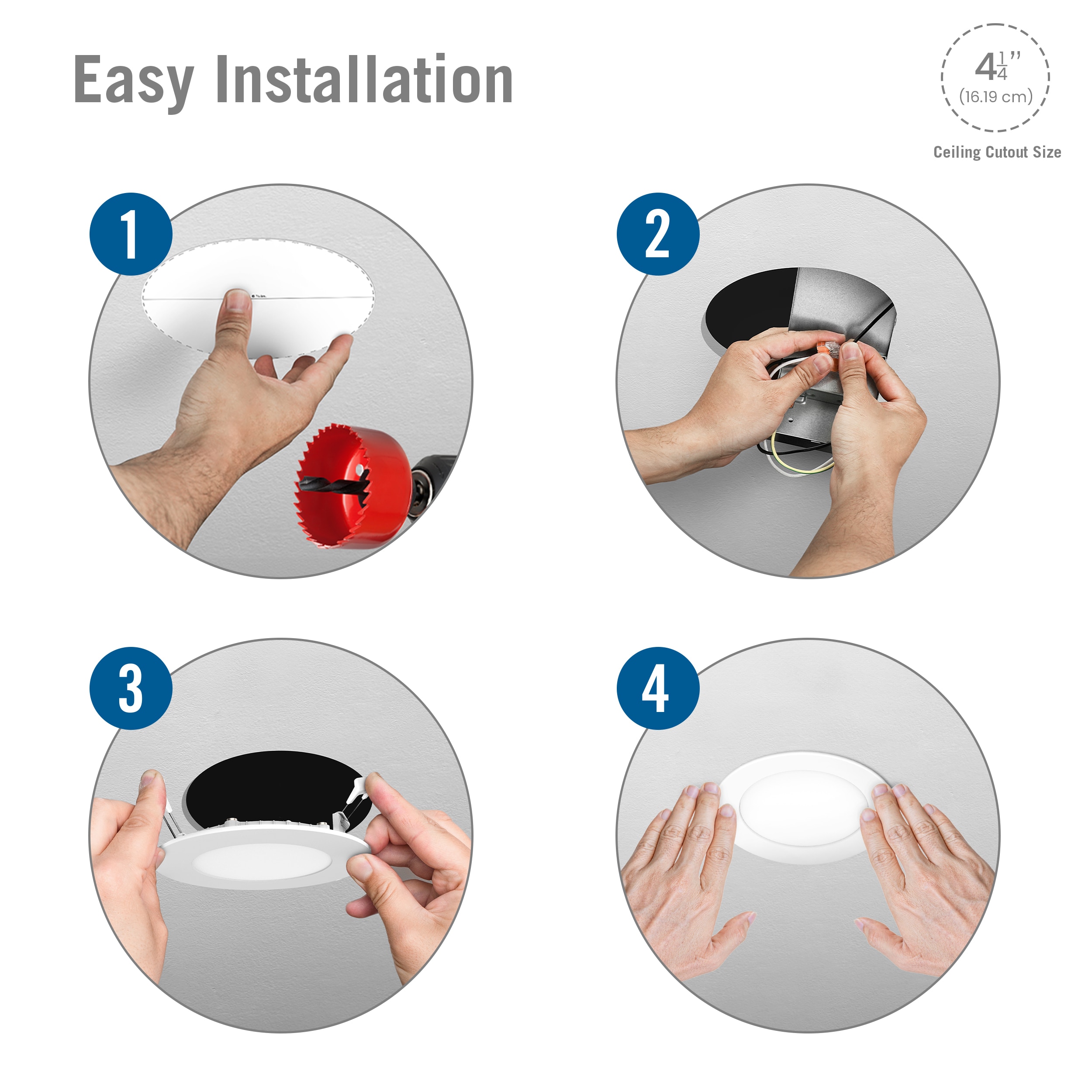 Utilitech LLEDR4XT/RT6WYBK Led-Retrofit-Downlight - View #7