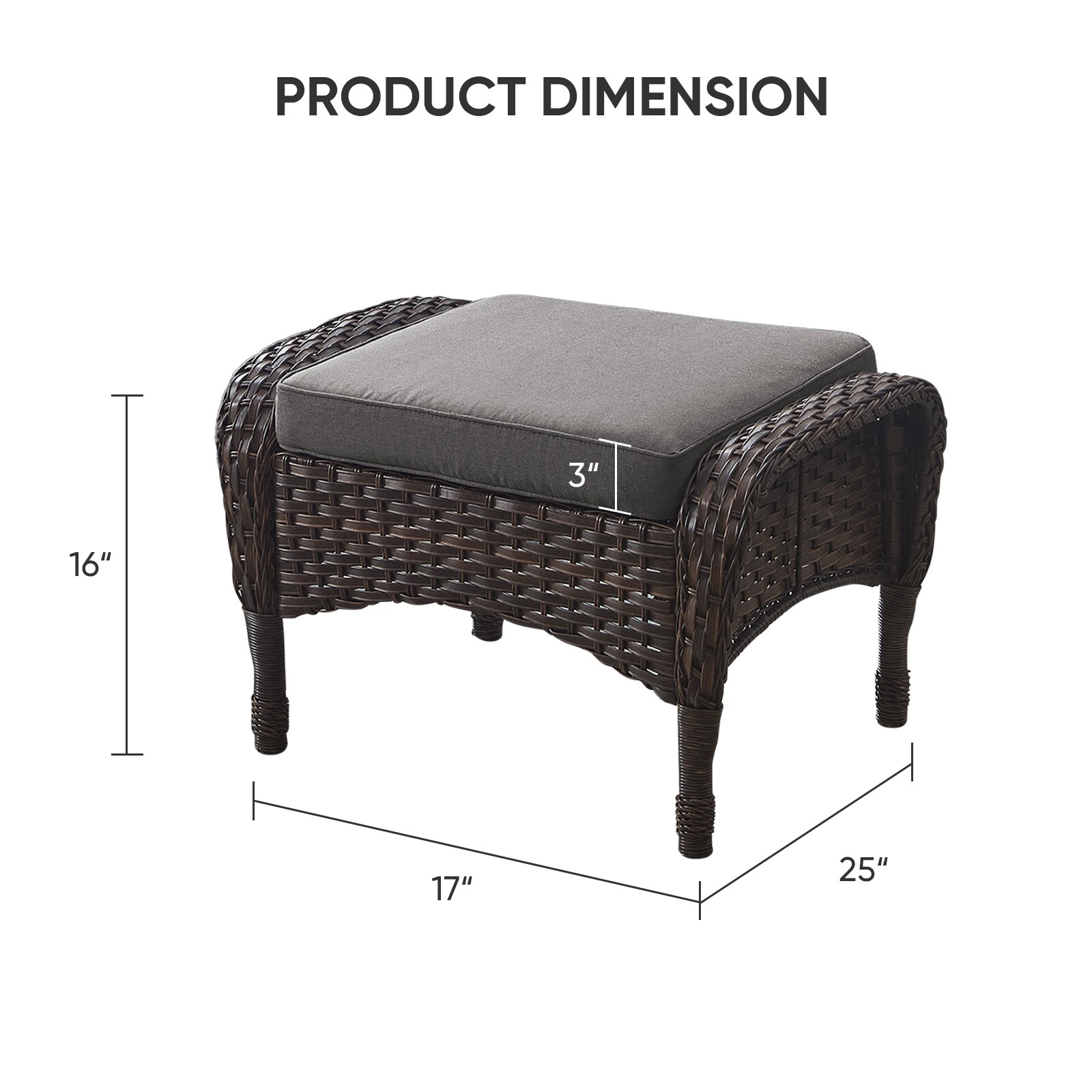 Rilyson FS116-3 Stools-Ottomans - View #5