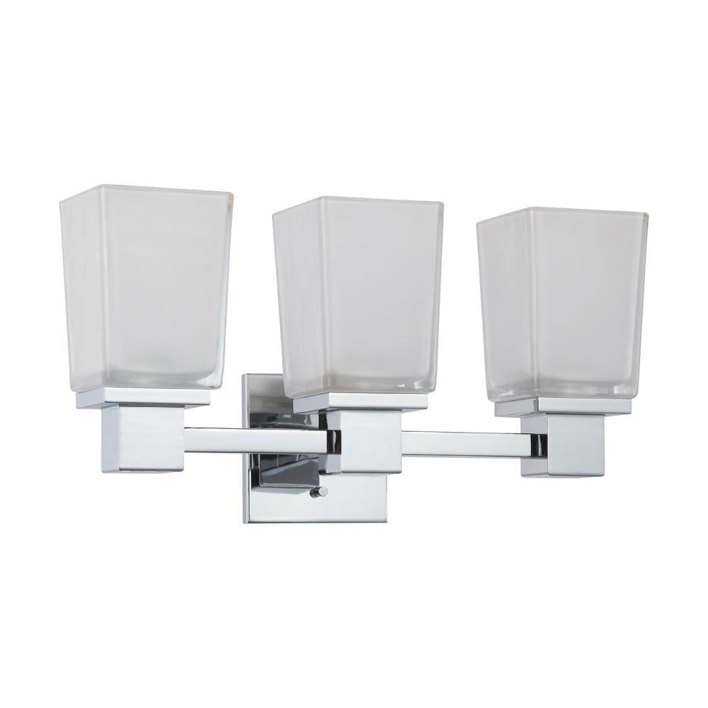  LW-SC515141 18.75-in 3-Light Polished Chrome Transitional Vanity Light Bar