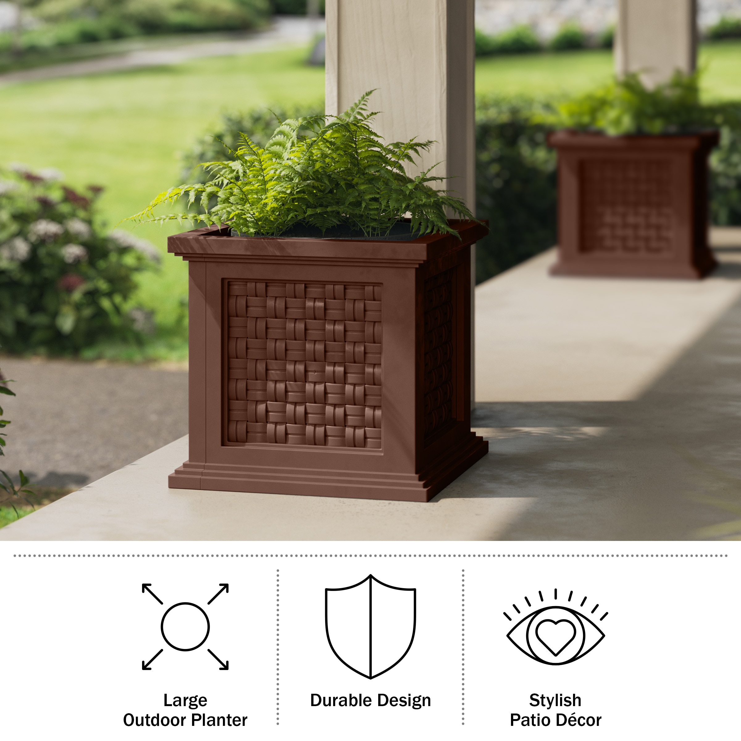 Pure Garden 50-LG1470 Planter-Window-Box - View #4