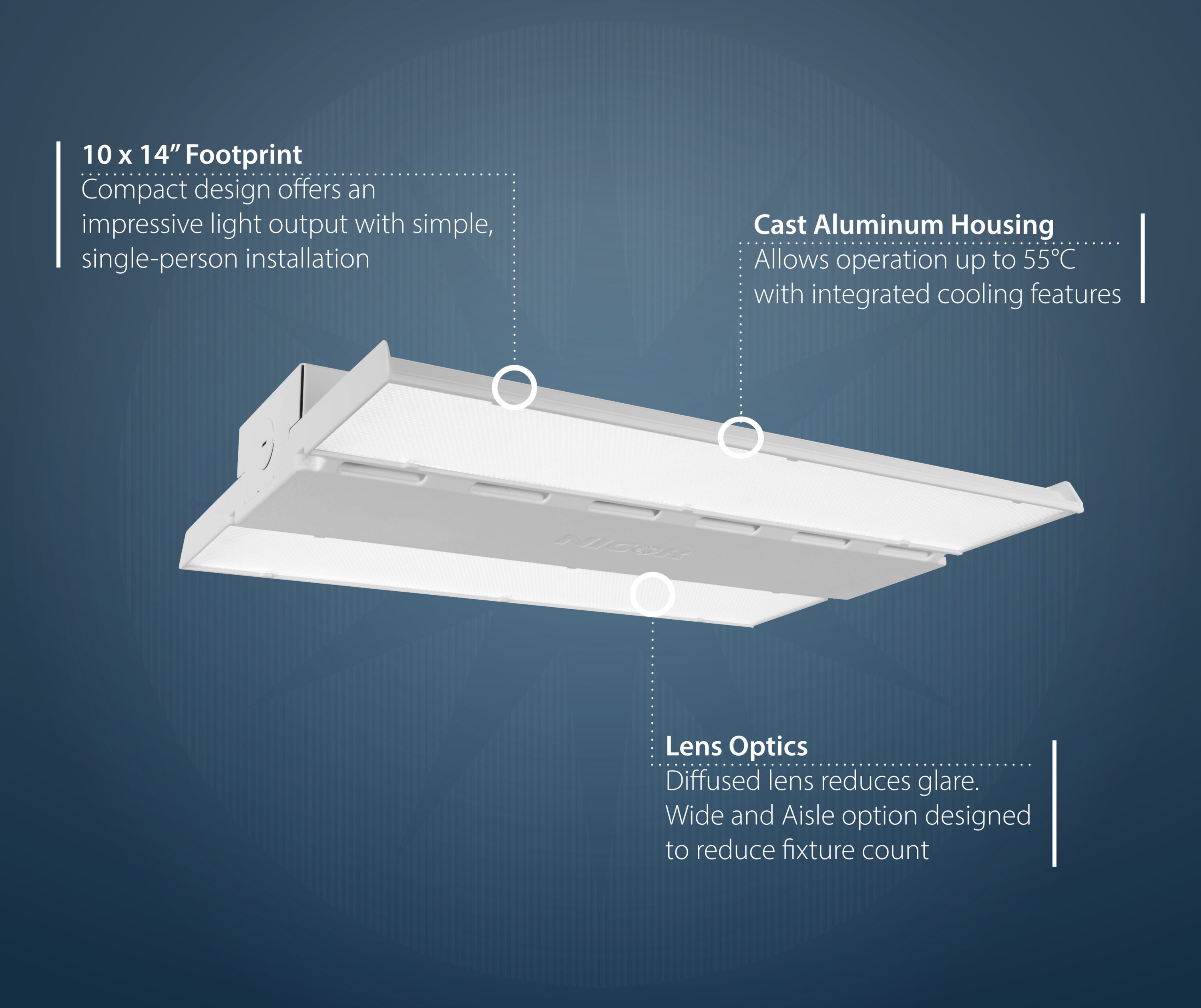 Nicor Lighting HML1130U50A High-Bay-Lights - View #3