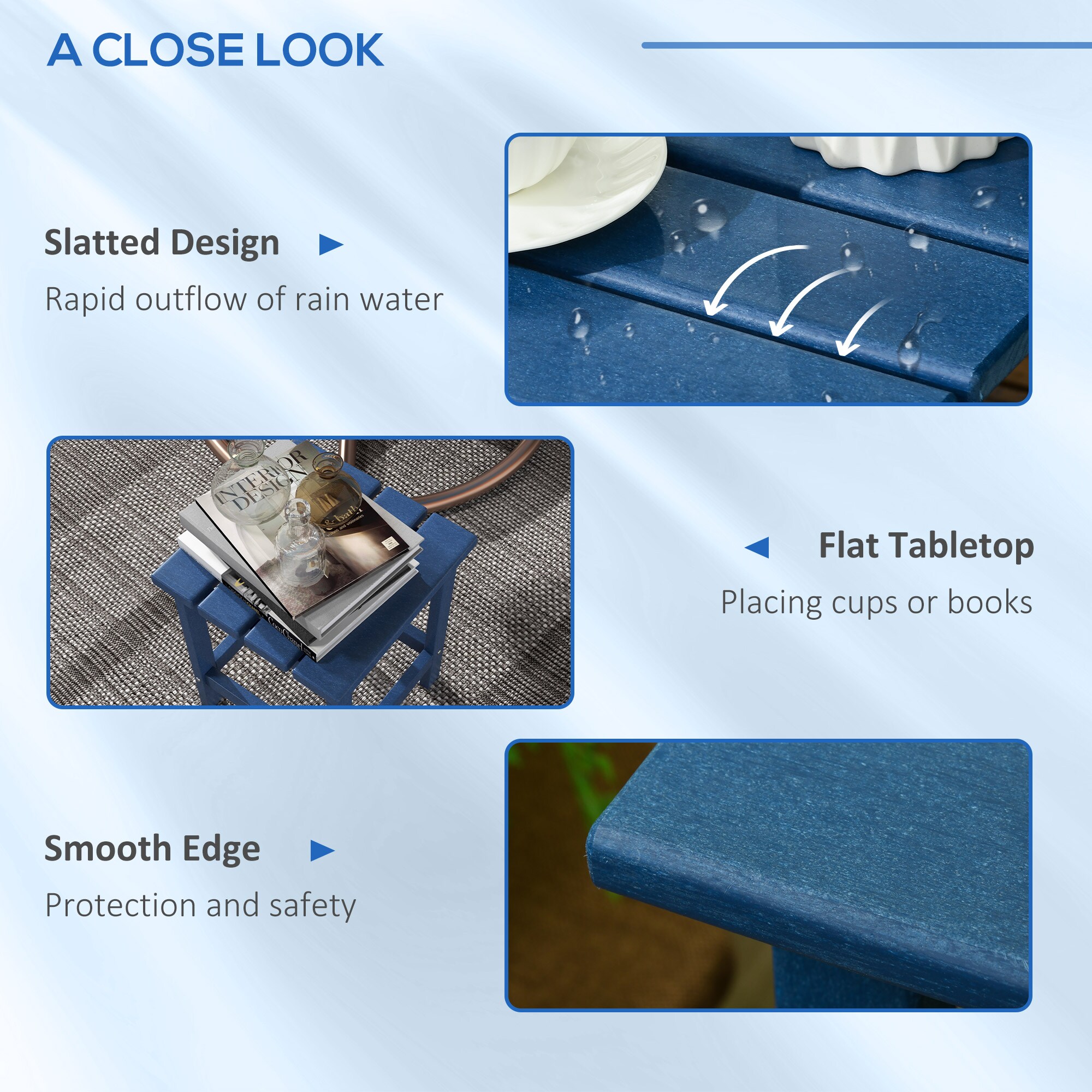 CESICIA W225-OPS-140 Patio-Tables - View #6