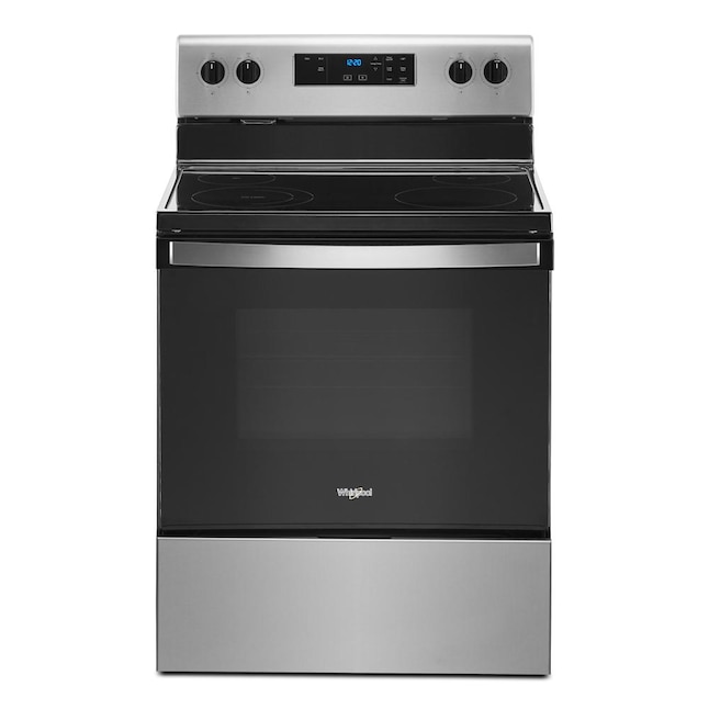 Whirlpool 30-in Smooth Surface 4 Elements 5.3-cu ft Freestanding Electric Range