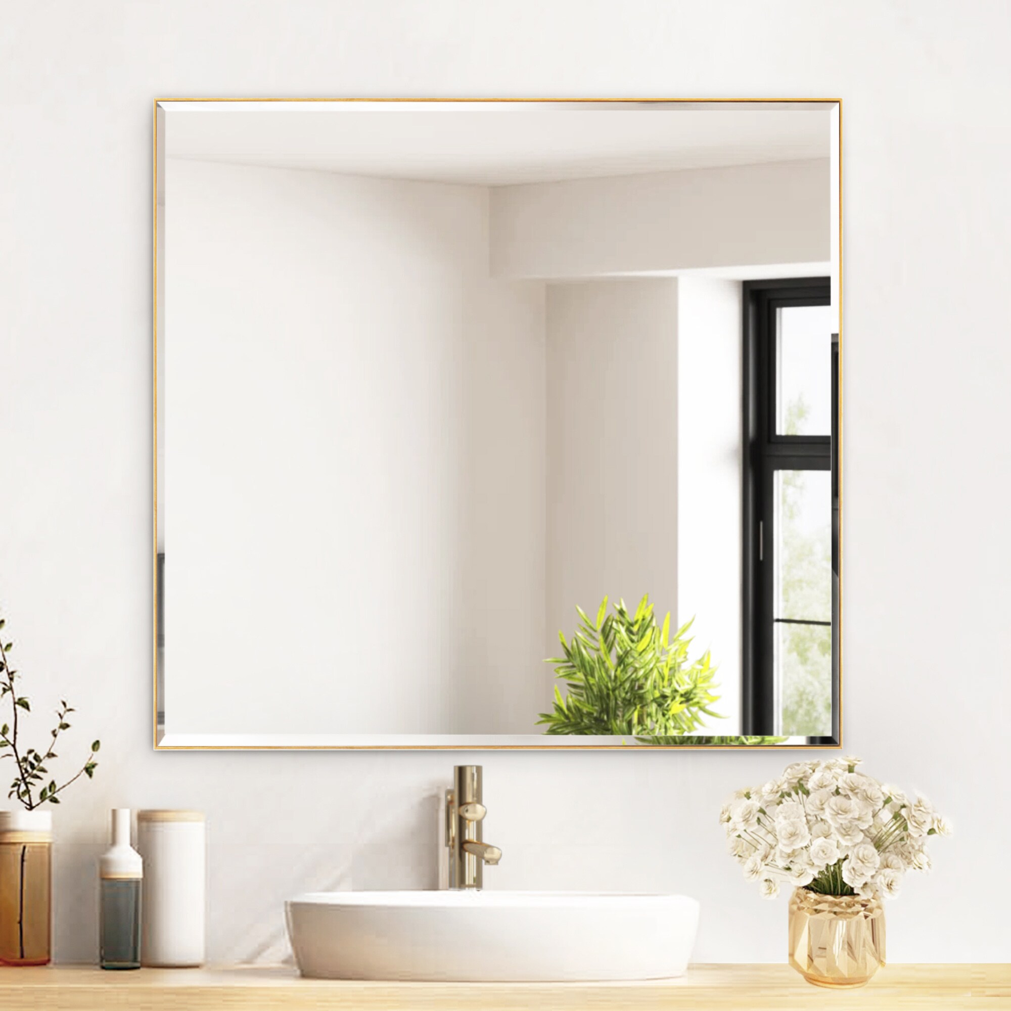GETLEDEL MR-4620BS Framed-Bath-Mirrors - View #8