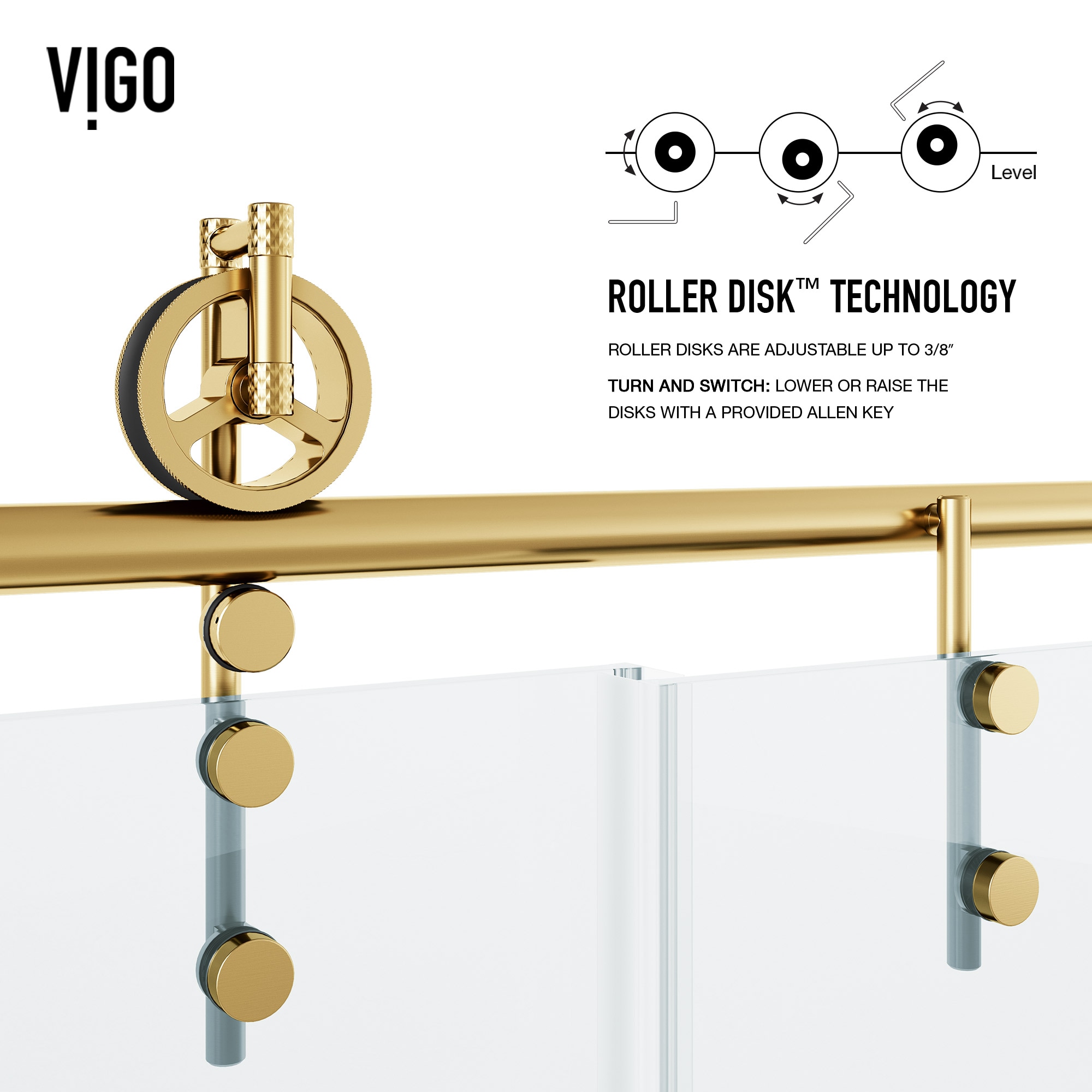 VIGO VG6049MGCL6068 Bathtub-Doors - View #11