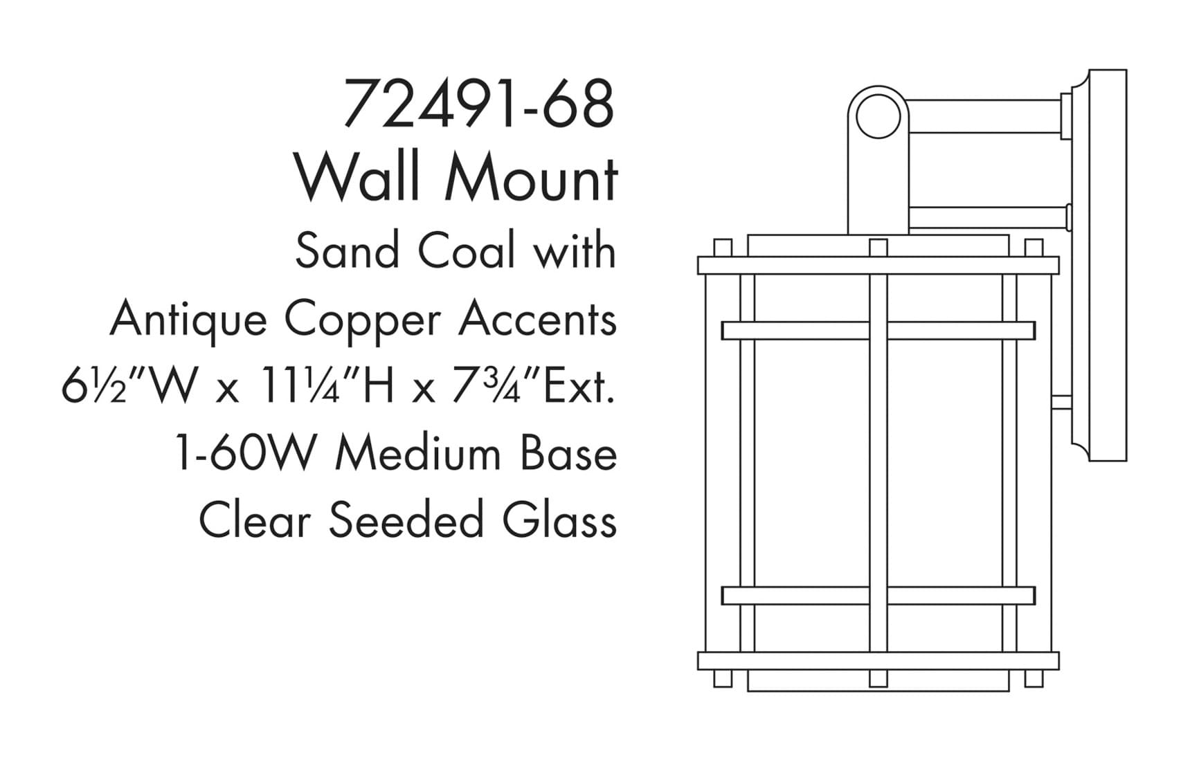 Minka Lavery 72491-68 Outdoor-Wall-Lighting - View #4