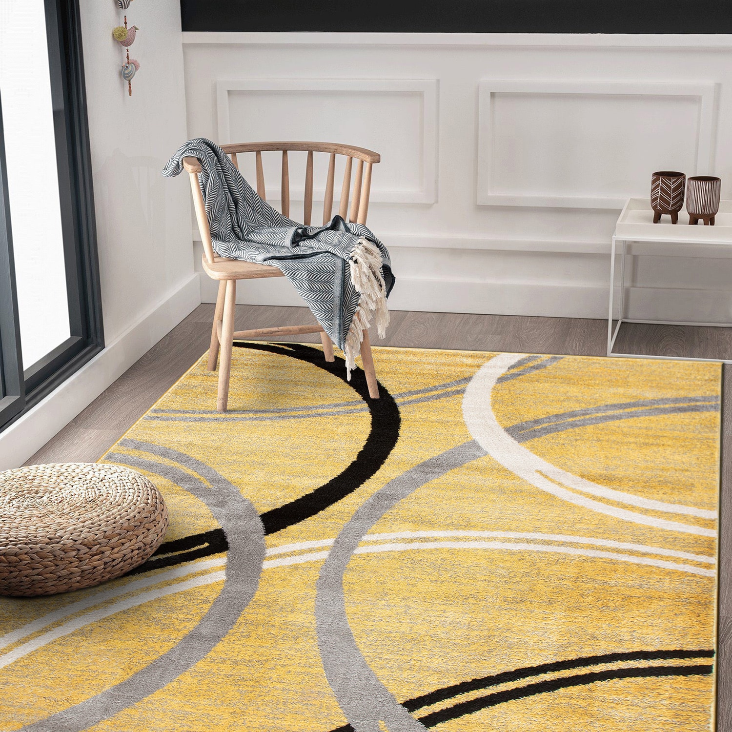 World Rug Gallery 377YELLOW3X5 rugs - View #2