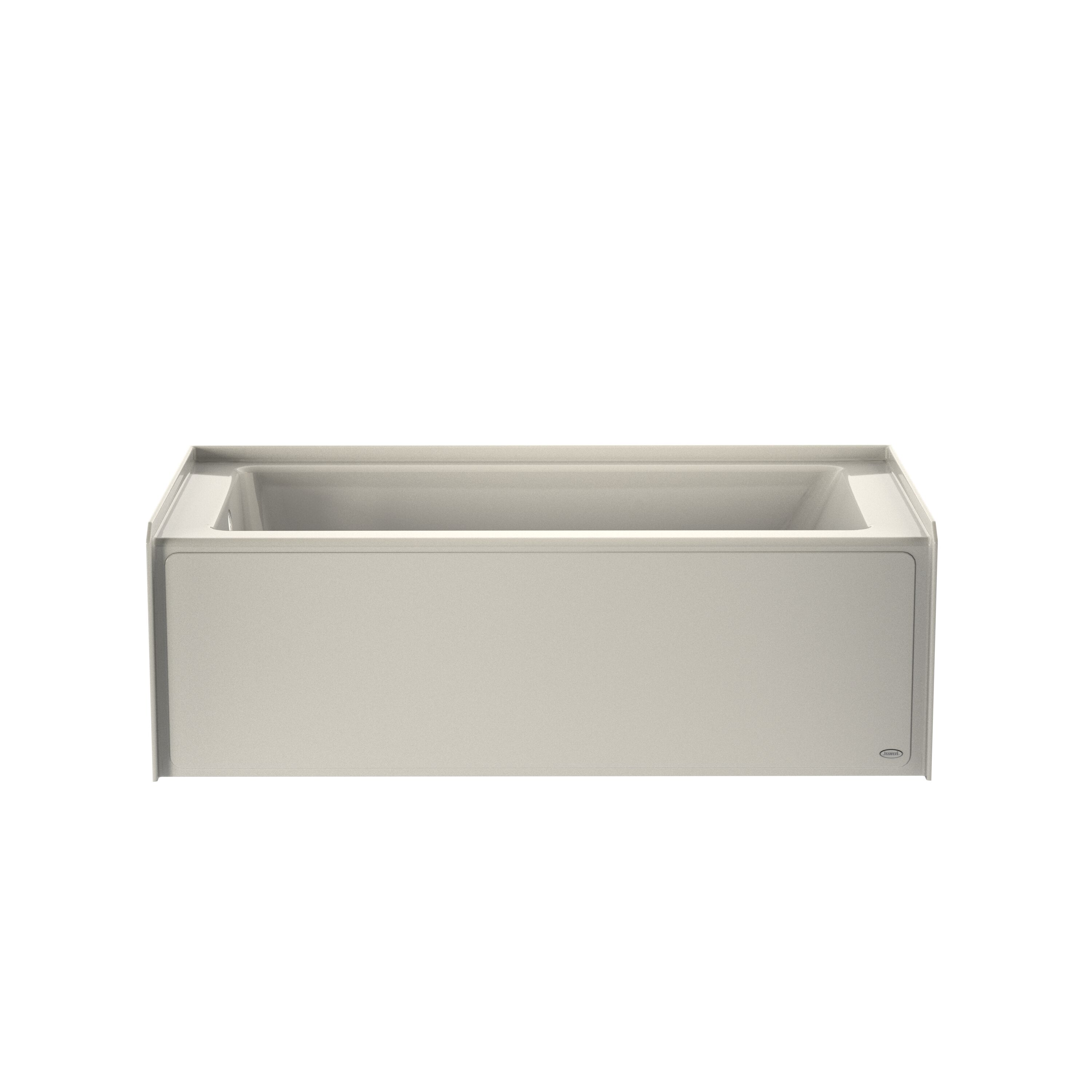 Jacuzzi QF02969 30 x 60 Oyster Acrylic Rectangular Alcove Whirlpool tub ( Left Drain )
