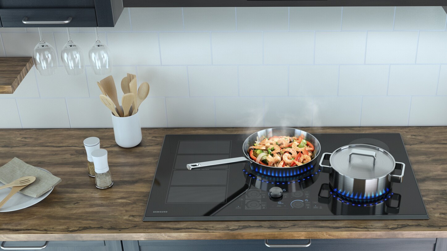 30 Smart Induction Cooktop in Black Stainless Steel Cooktop -  NZ30K7880UG/AA