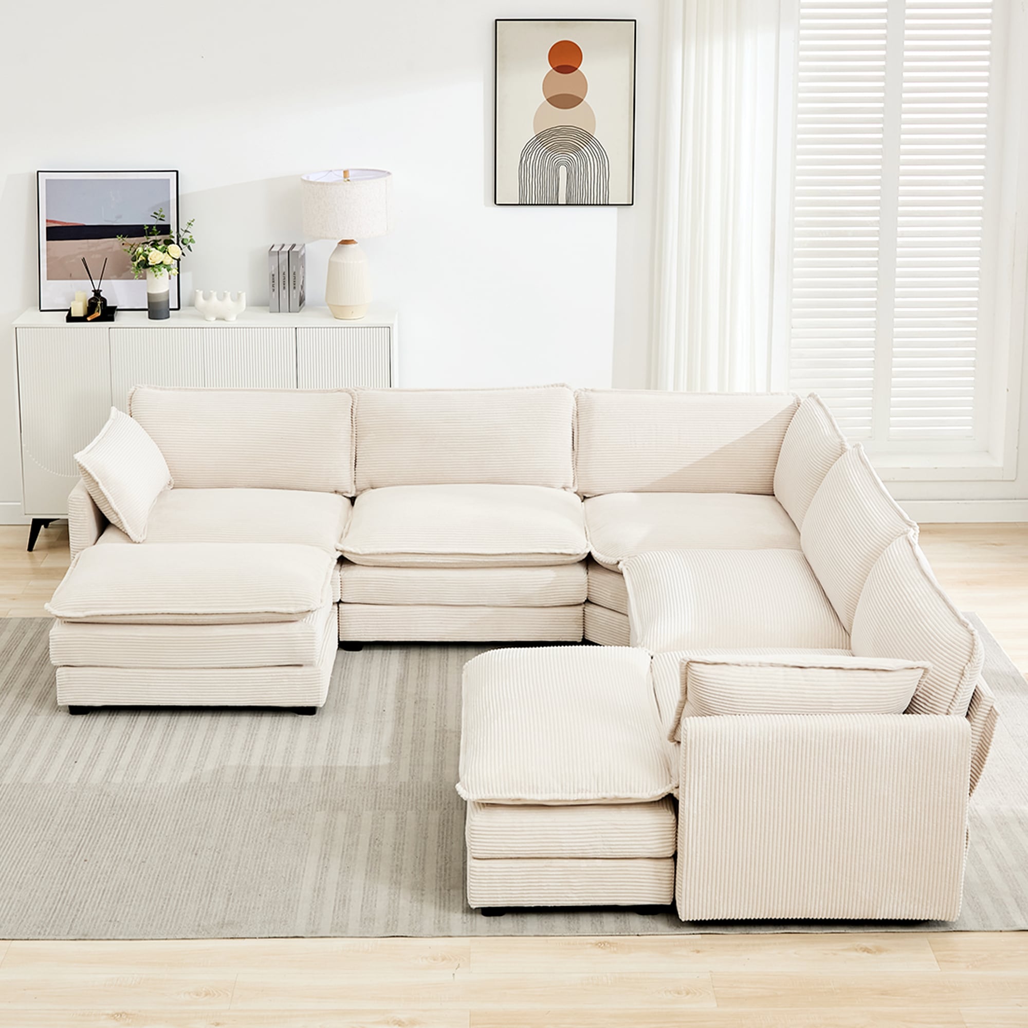 JEAREY HNBYZTY-RED Sofas-Loveseats - View #5