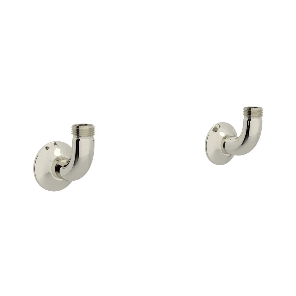 Rohl Georgian Era Bridge Kitchen Faucet Wall Unions