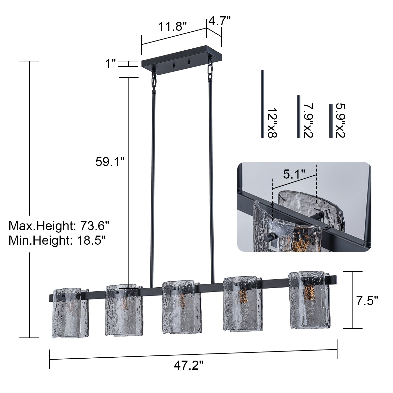 EDISLIVE YL81048258 Pendant-Lights - View #6