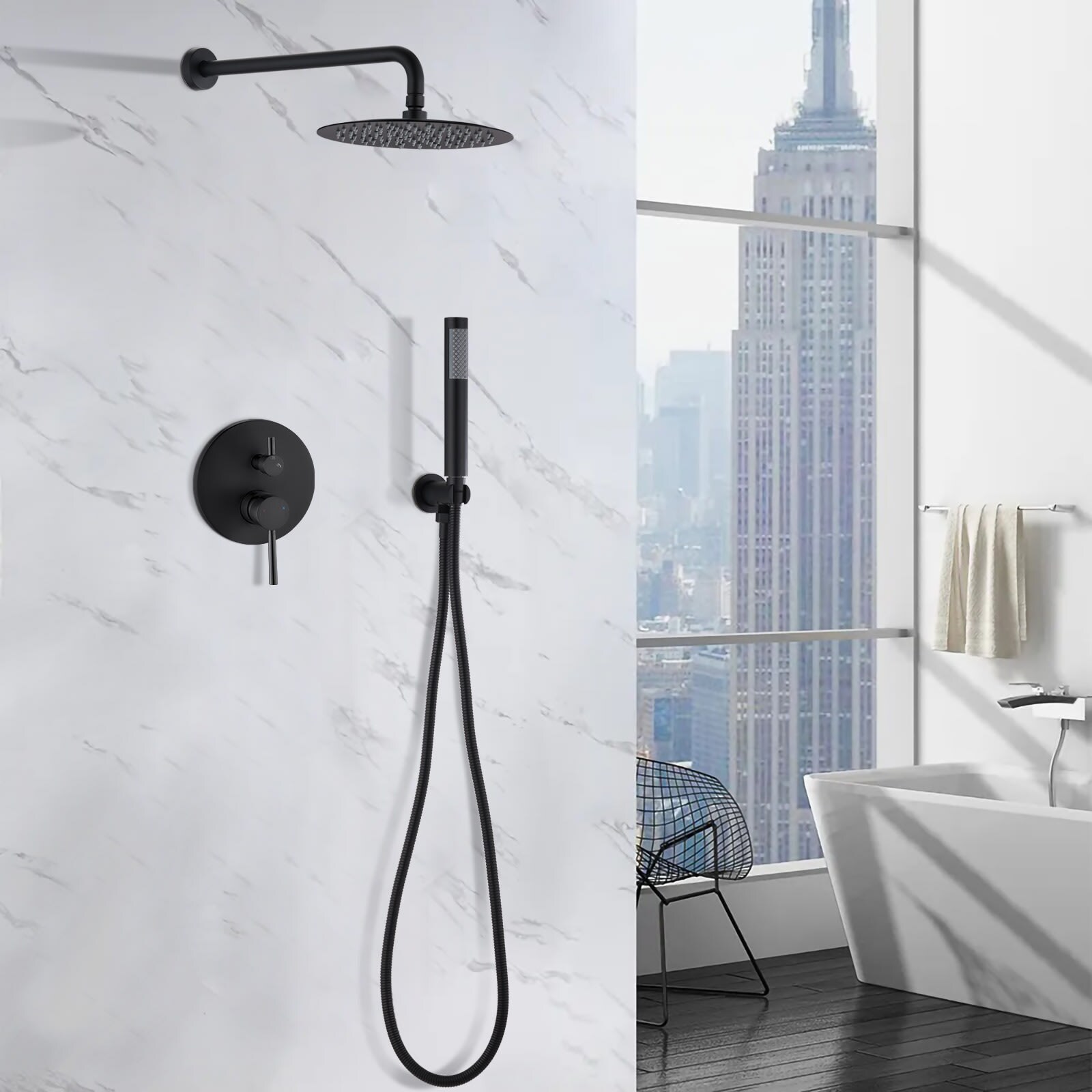 UCLIMAA UCA3584MB Showerhead-Bar-Panels - View #2
