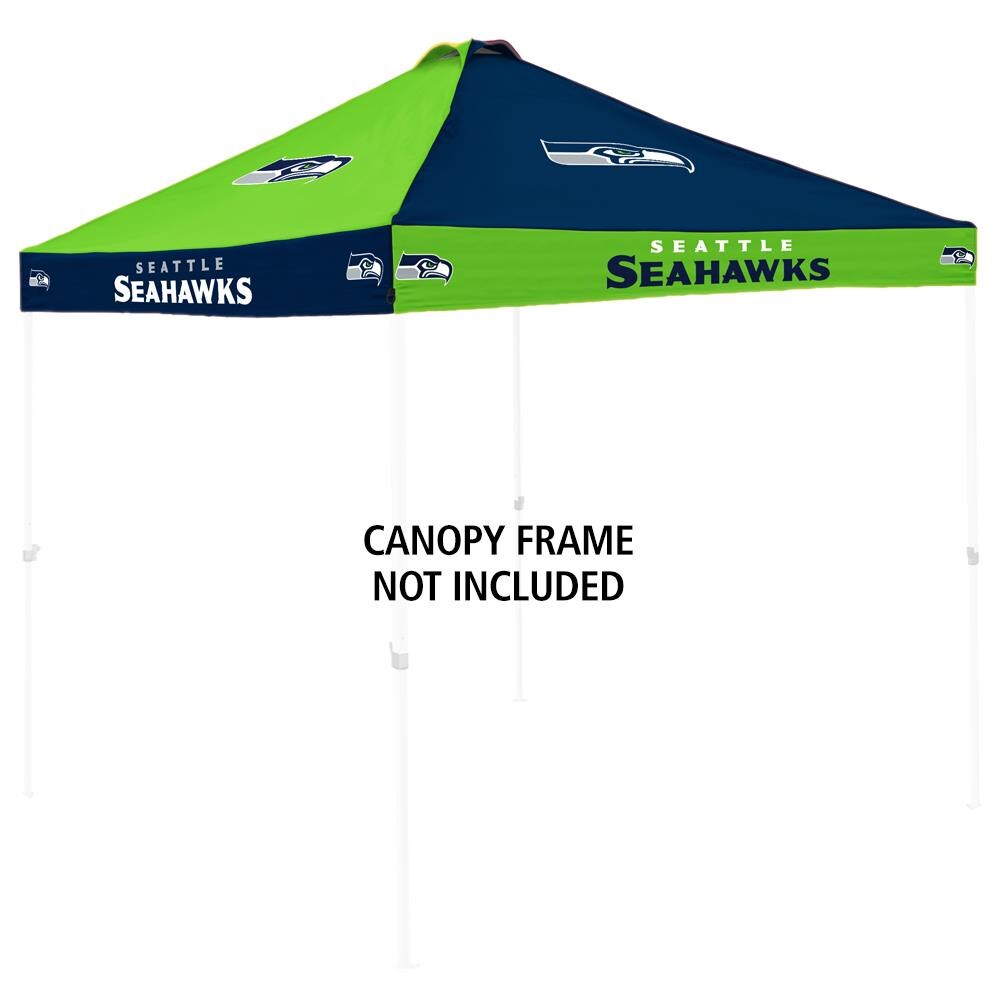 Logo Brands Seattle Seahawks Checkerboard Canopy Top Team Color Canopy  Replacement Top in the Canopy Parts & Accessories department at