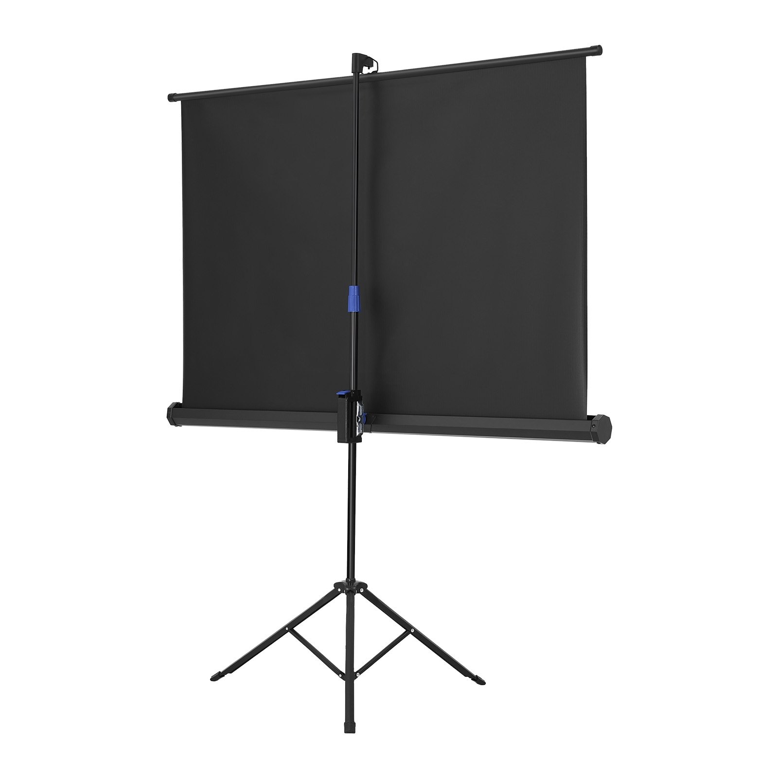 GIVIMO 60-in Projector Screen with Tripod Stand 16:9 4K HD Wrinkle-Resistant Indoor Outdoor Projection Screen with 160-Degree Viewing Angle 53.1 to 71.3-in Adjustable Height Carry Bag #LW038GIVSS879