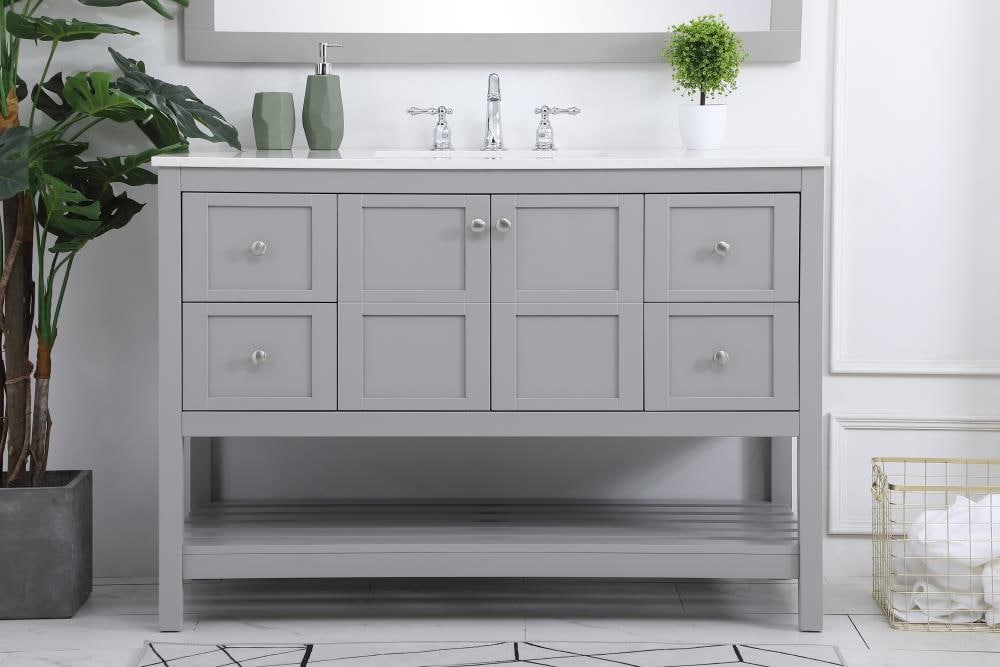 Elegant Decor FI49248GR Bath-Vanity-Combo - View #2