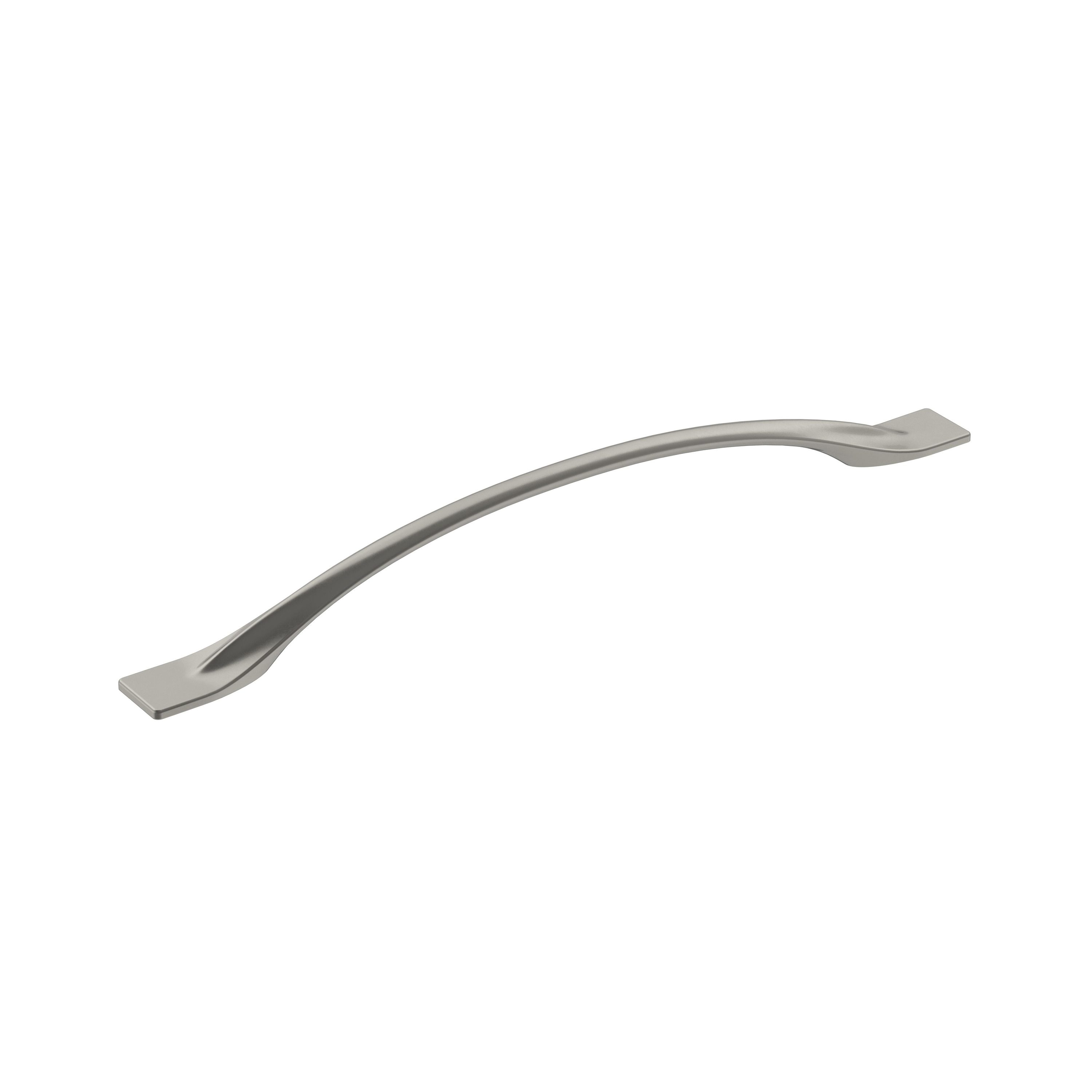 Amerock BP36920G10 Uprise 8-13/16-in , 224mm Center to Center Satin Nickel Arch Handle