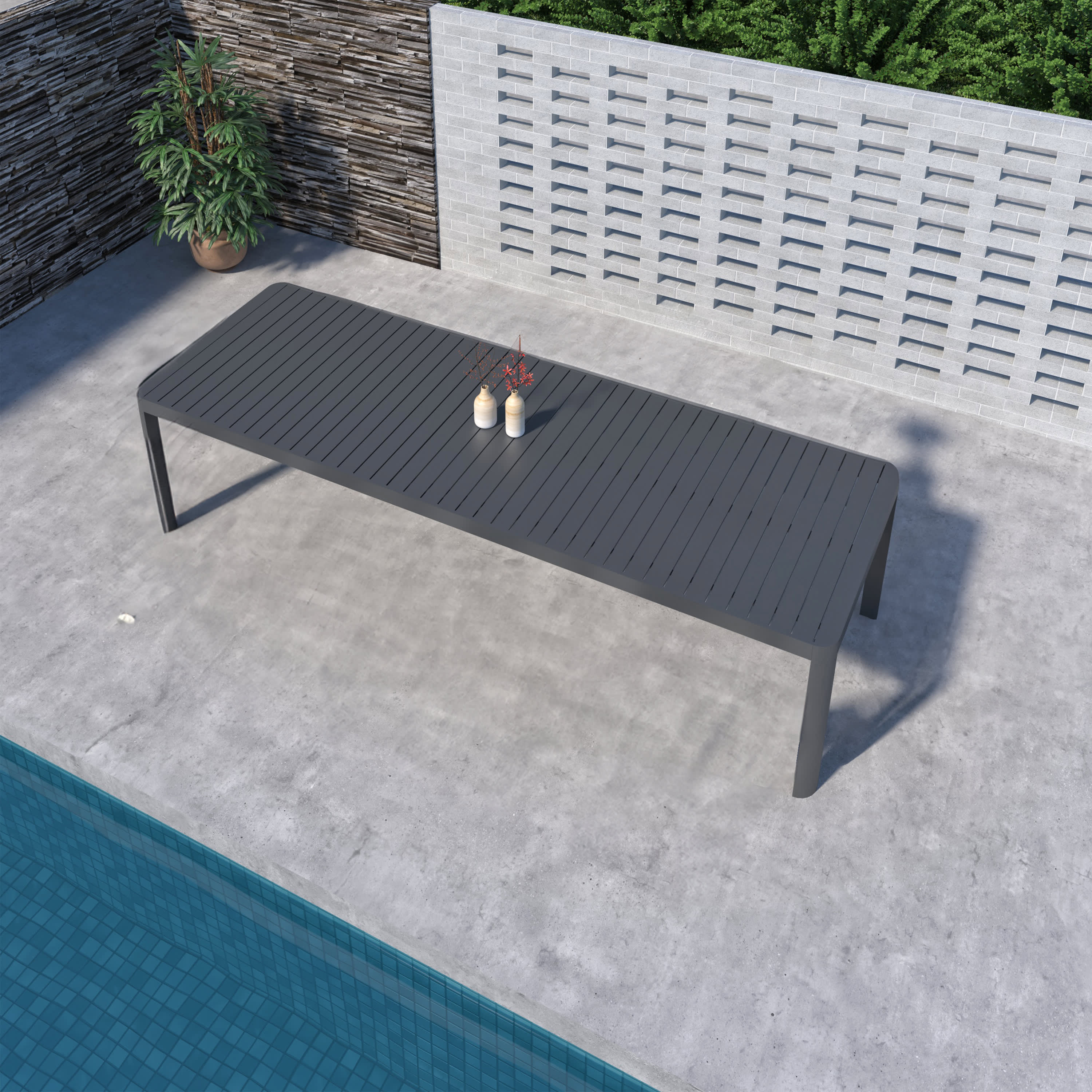 Amazonia CALEXTGR-8PORTGR Patio-Dining-Sets - View #3