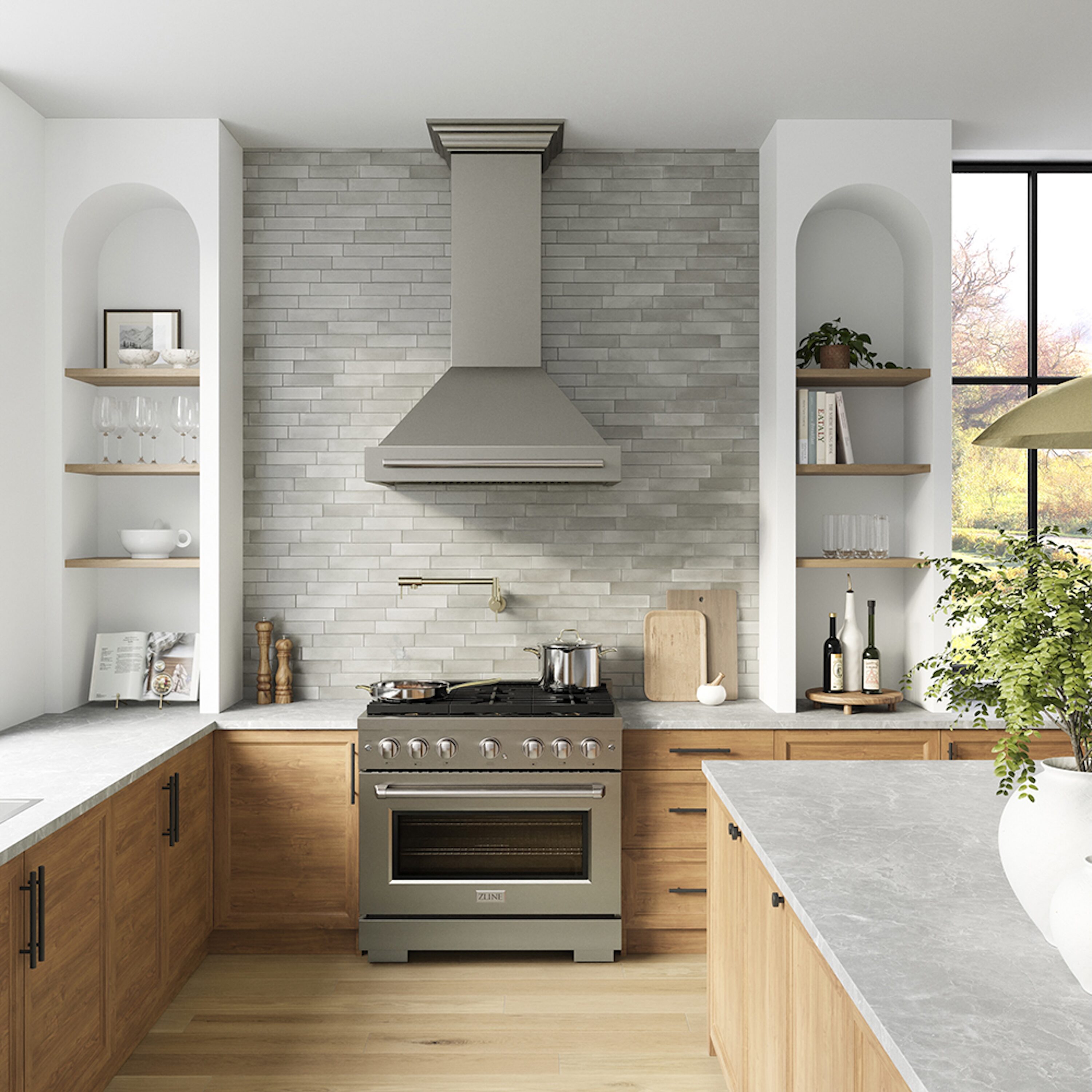 ZLINE KITCHEN & BATH PSGR36 Freestanding-Gas-Ranges - View #7