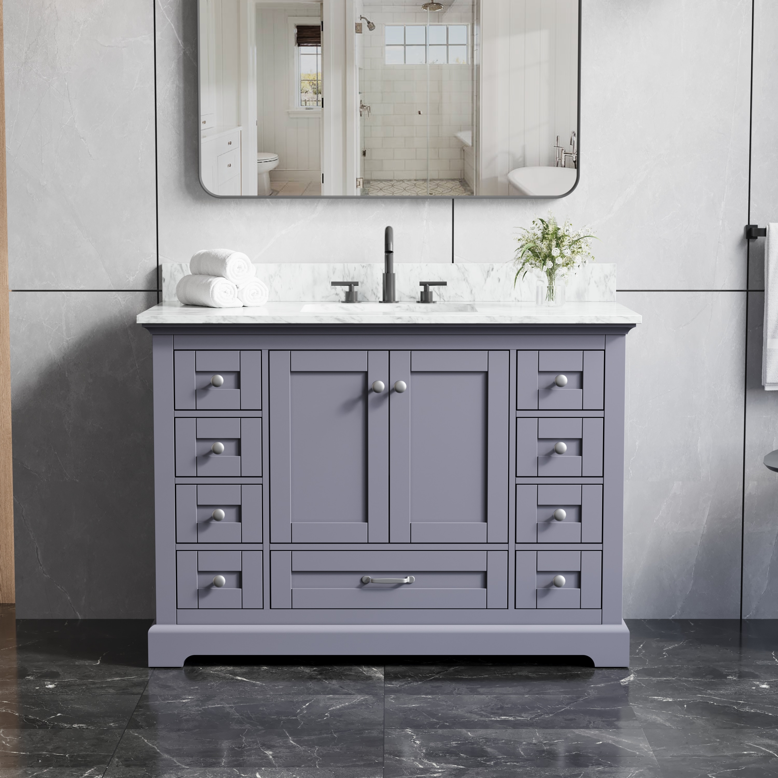 WELLFOR GLEM-51421 Bath-Vanity-Combo - View #4