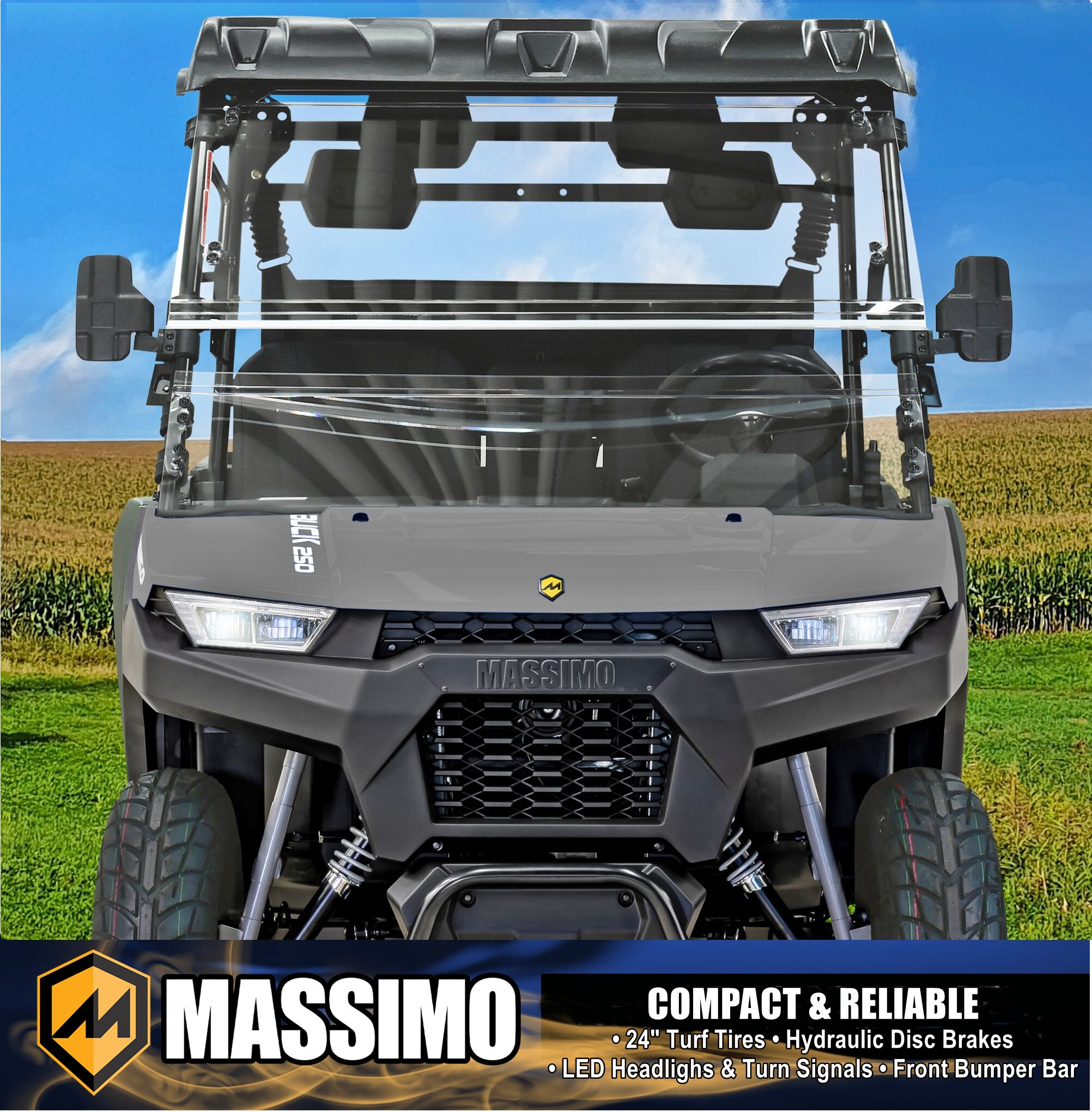 Massimo MM-BK250X-TG Motorized-Vehicles - View #2