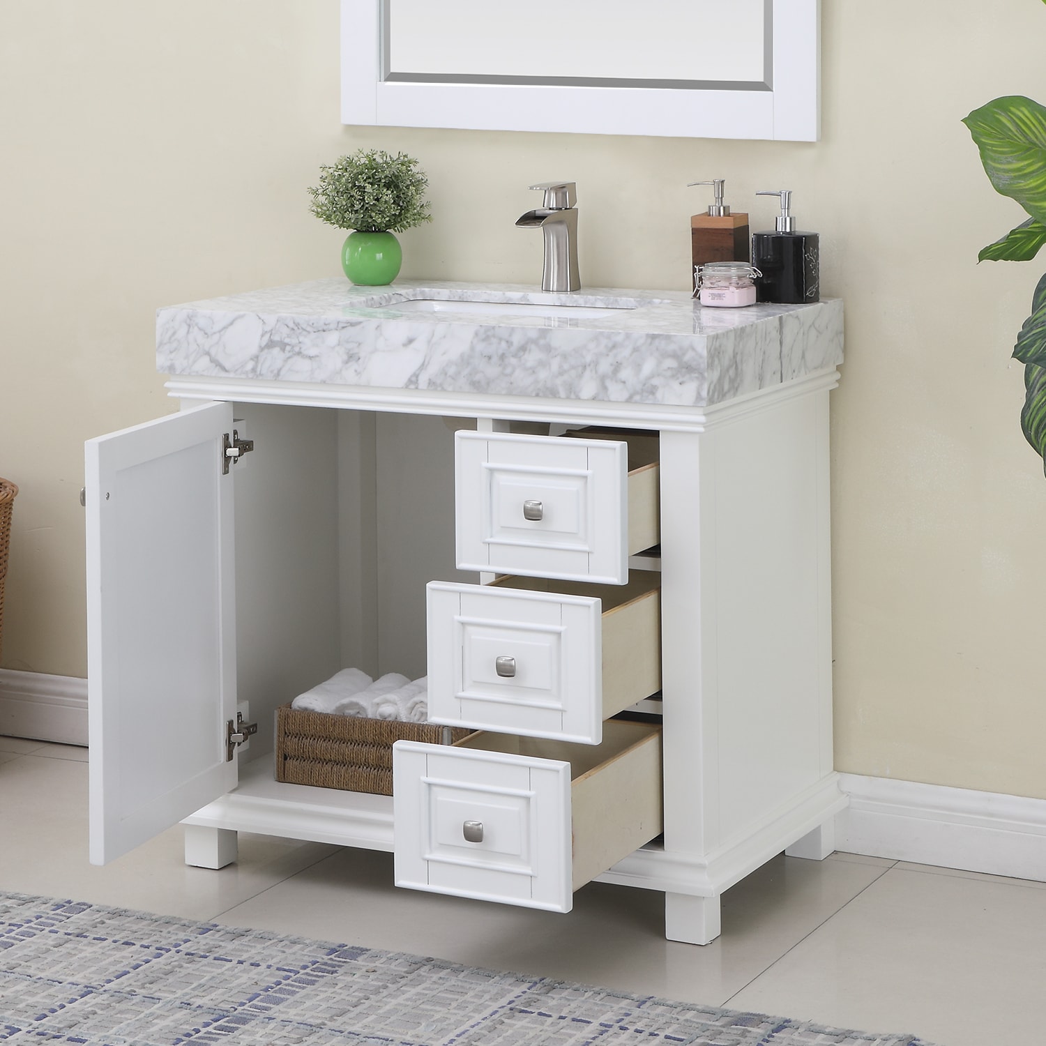 Altair 539036-WH-CA Bath-Vanity-Combo - View #11