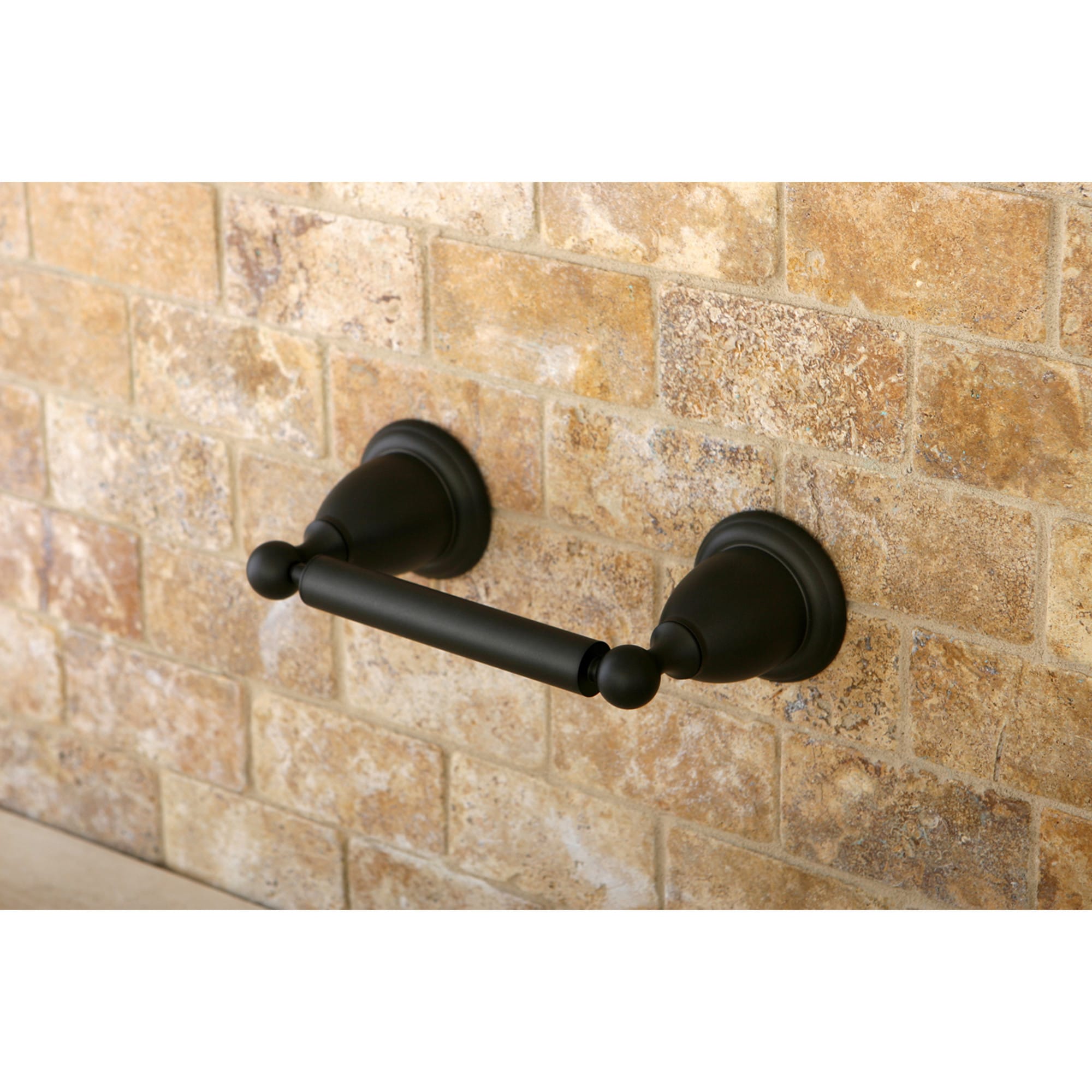 Elements of Design EBA1758ORB Heritage Oil-rubbed bronze Wall mount Single post Toilet Paper Holder 1 -Rolls