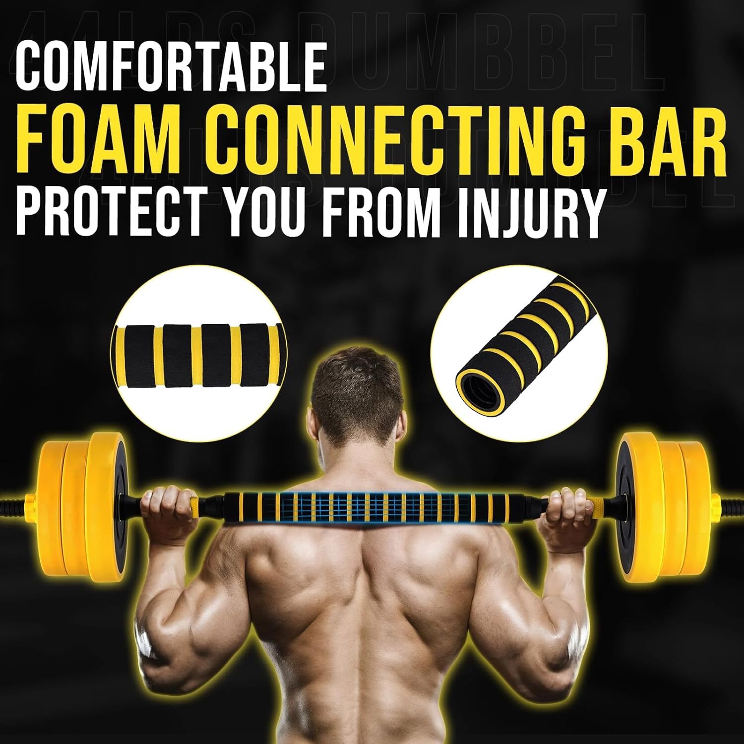 Qeetex GGL-POU-0AHJN04E Barbells-Weight-Bars-Plates - View #6