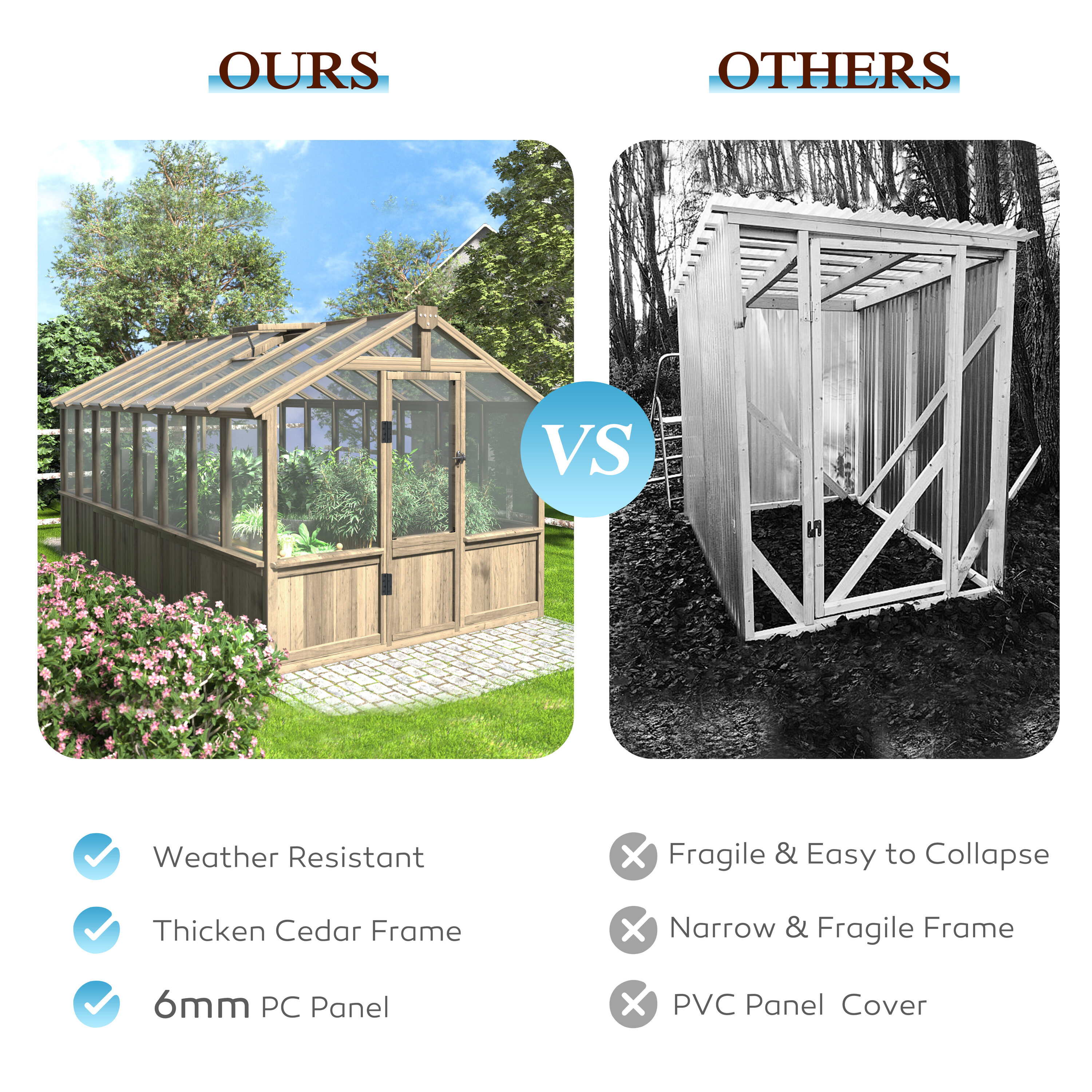 VEIKOUS PG0101-WD-63 greenhouses - View #7