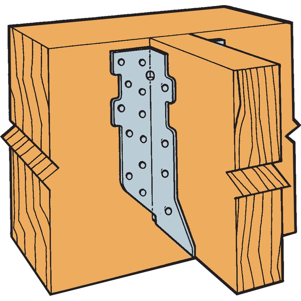 Simpson Strong-Tie HUS Galvanized Face-Mount Joist Hanger for 1-3