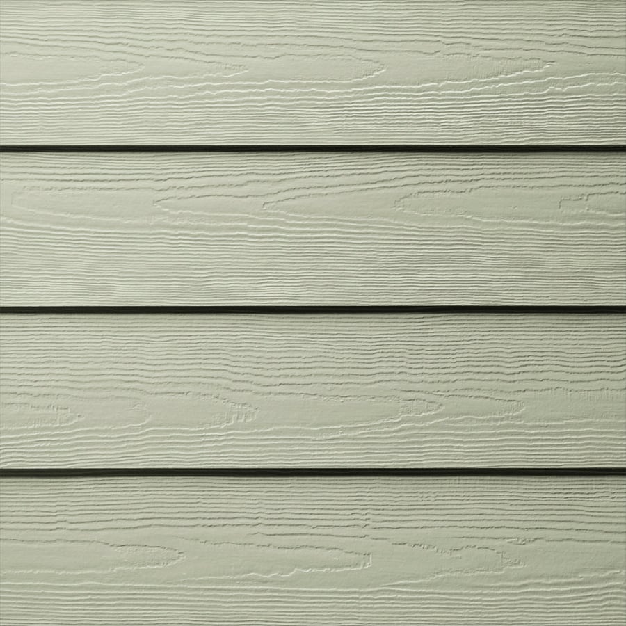 James Hardie 981111 HardiePlank Fiber Cement Cedarmill Lap Siding Soft Green 6.25-in x 144-in