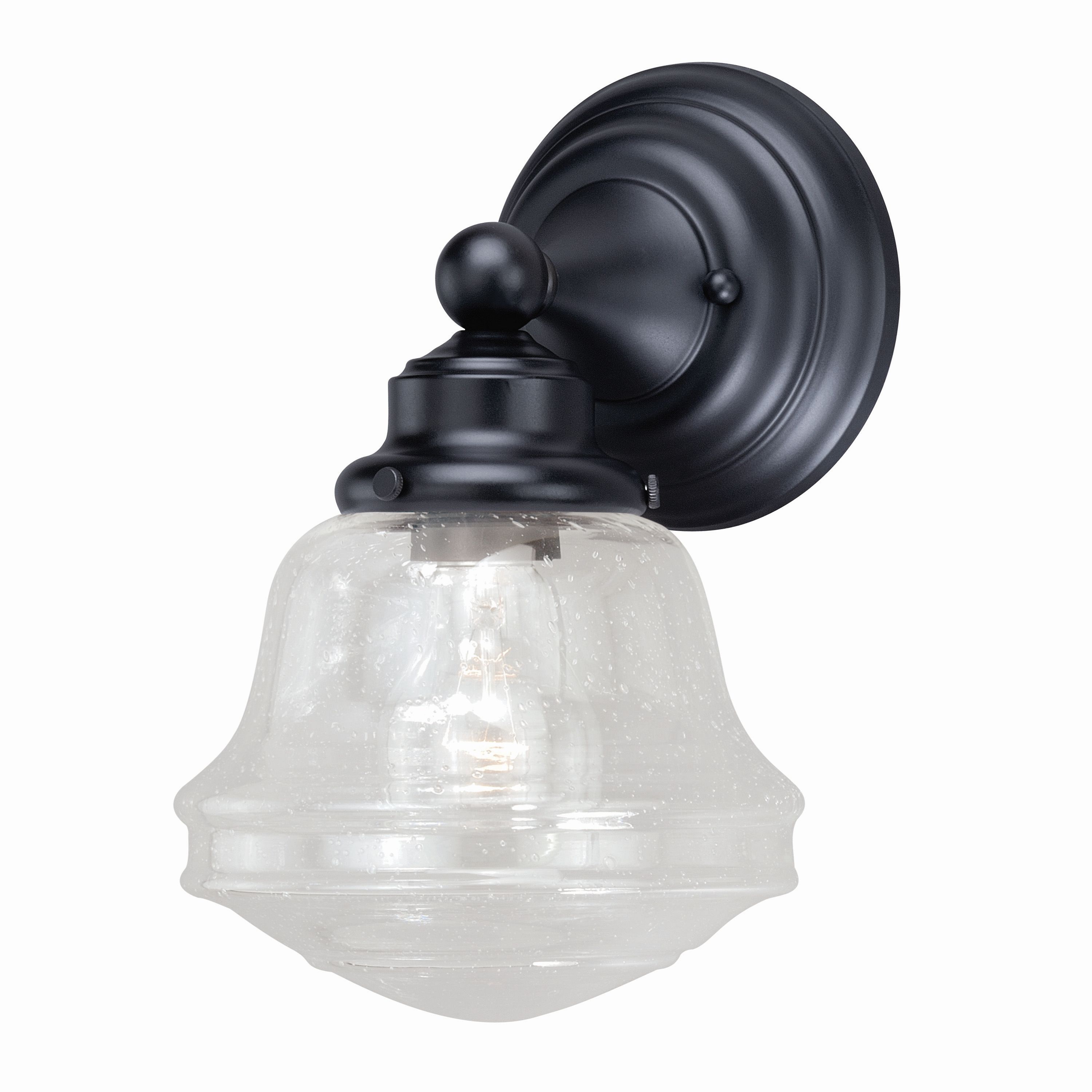 Cascadia W0188 Huntley 6.25-in 1 -Light Oil-rubbed Bronze Farmhouse Vanity light