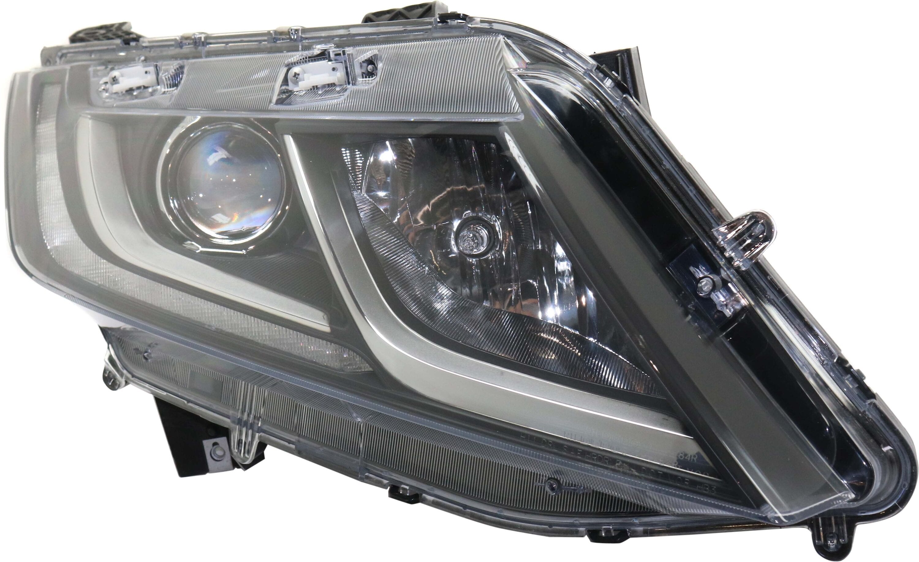 Garage-Pro GPRH10010047Q Passenger Side Headlight For Honda Odyssey 2018-2023 Halogen with Bulb(s) Capa For Models with Daytime Running Light Replaces# 33100thra11