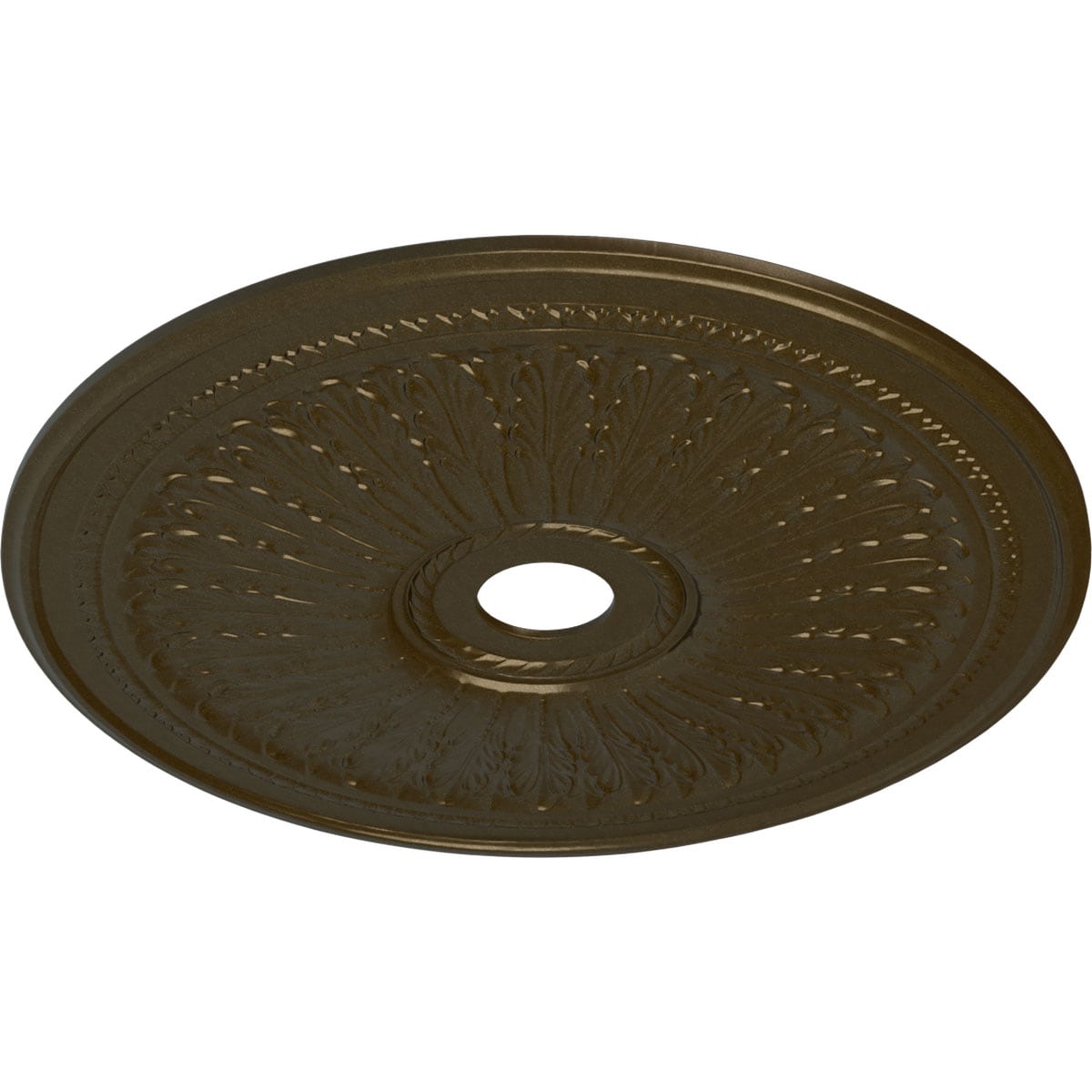 Ekena Millwork CM29OABRS Ceiling-Medallions - View #2