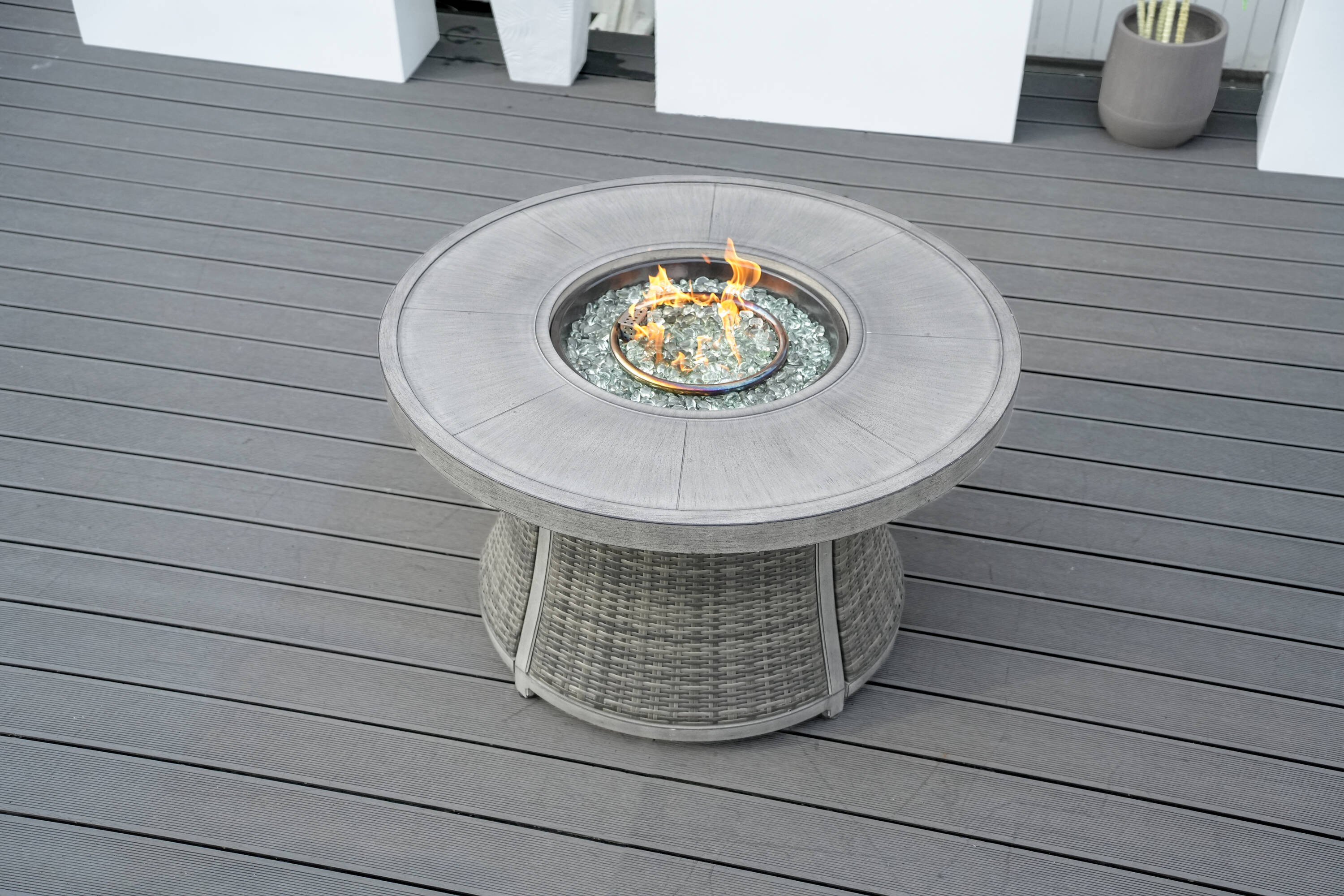 Direct Wicker DWG-NG3R521E-GR Patio-Tables - View #5