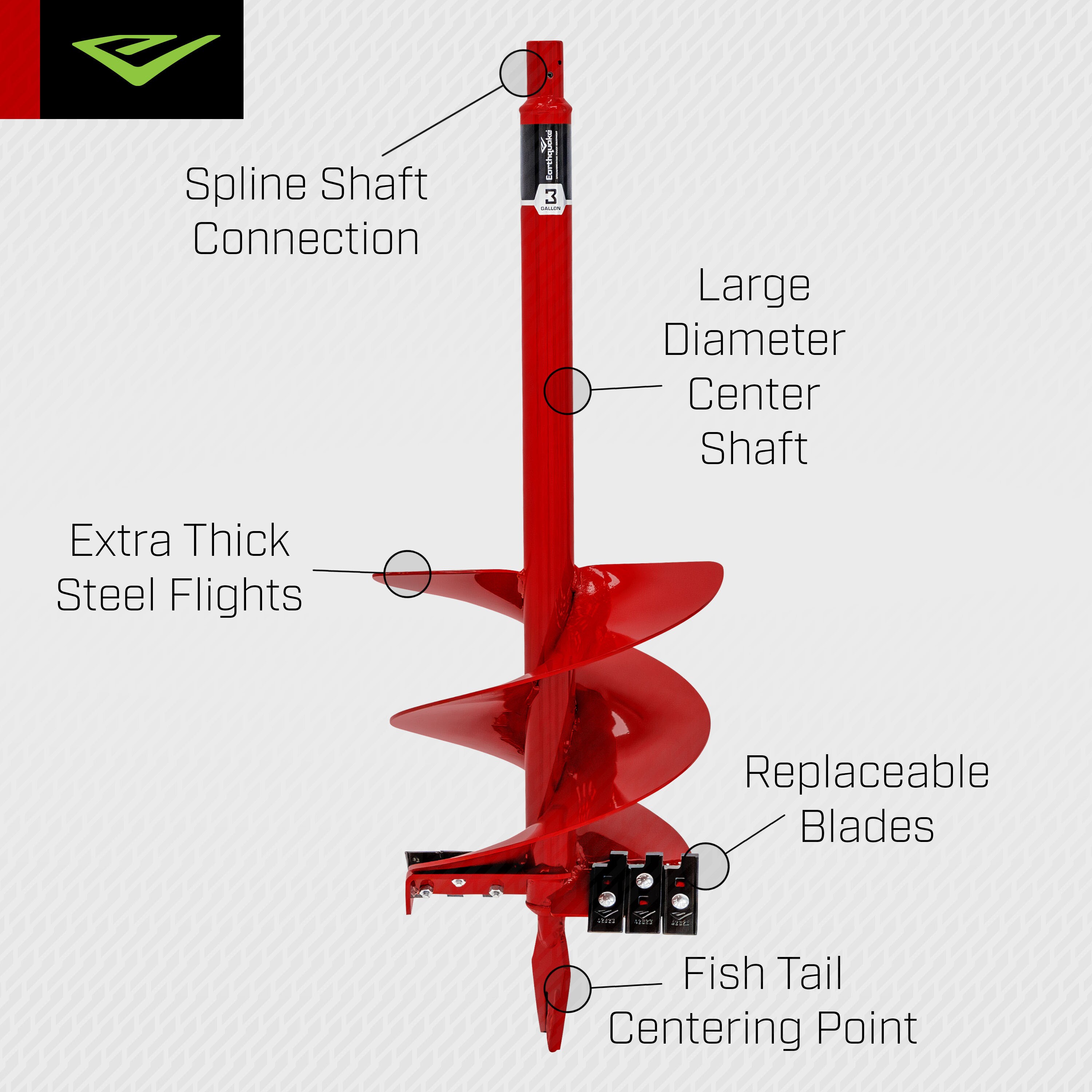Earthquake 42539 Auger-Bits - View #2