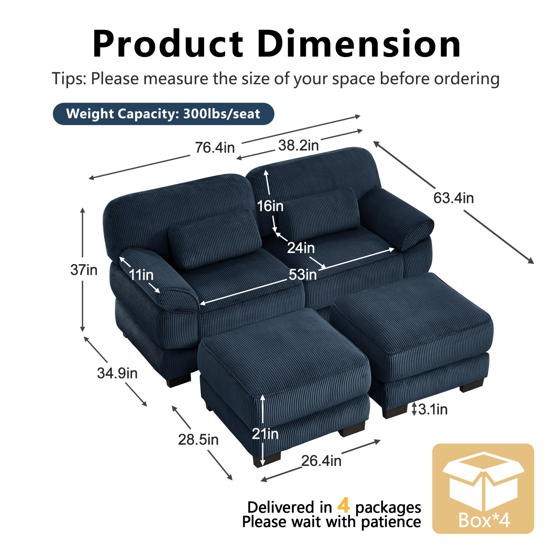CHITA SOFA487  - View #4