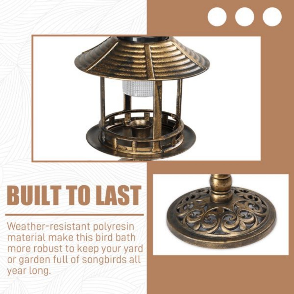 AHIOU HOME ZAAHD-HLHHQVBD birdbaths - View #10
