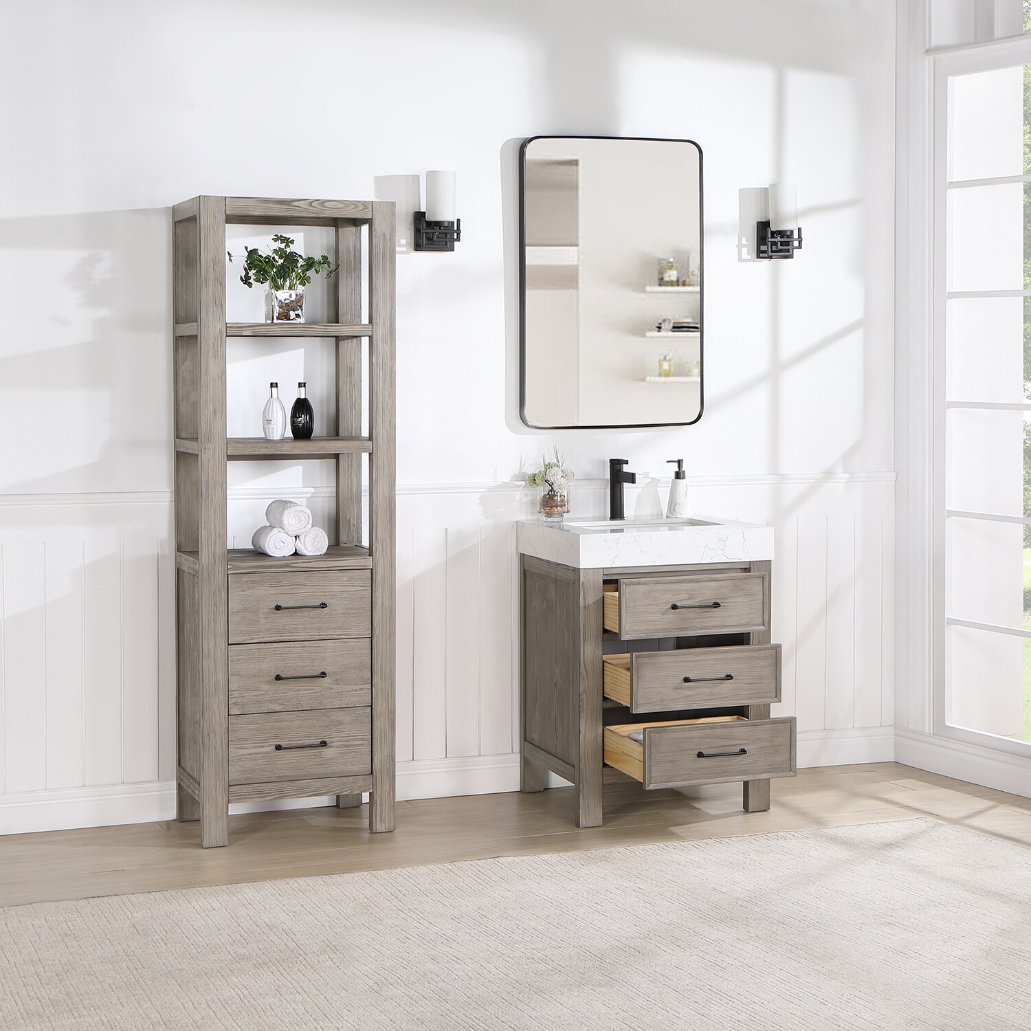 Vinnova 703824-FY-LW Bath-Vanity-Combo - View #5