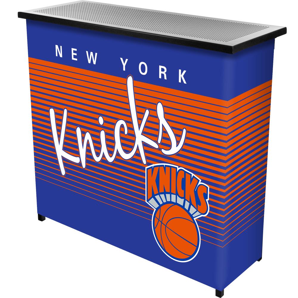 Trademark Gameroom NBA8000HC-NYK New York Knicks-Bar 39-in x 36-in Multiple Colors/Finishes Rectangle Mini Bar